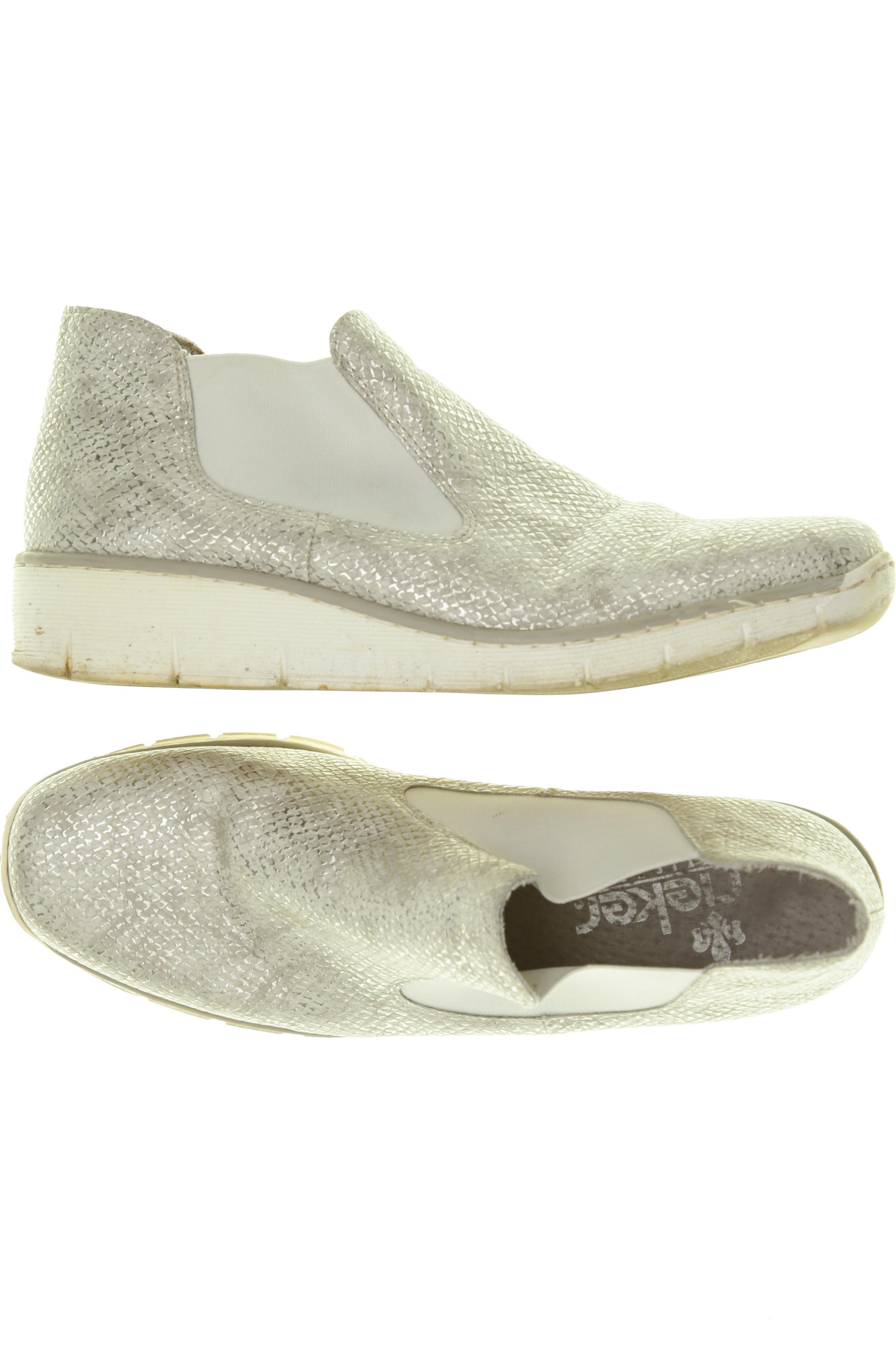 

Rieker Damen Halbschuh, silber, Gr. 41