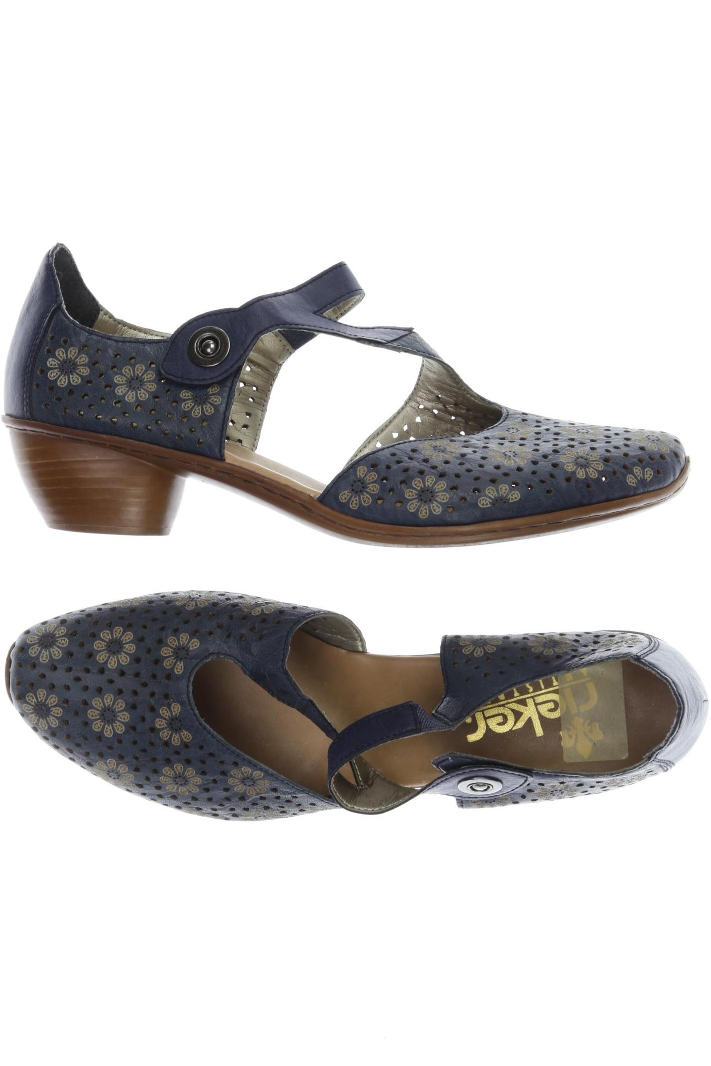 

Rieker Damen Halbschuh, marineblau, Gr. 41