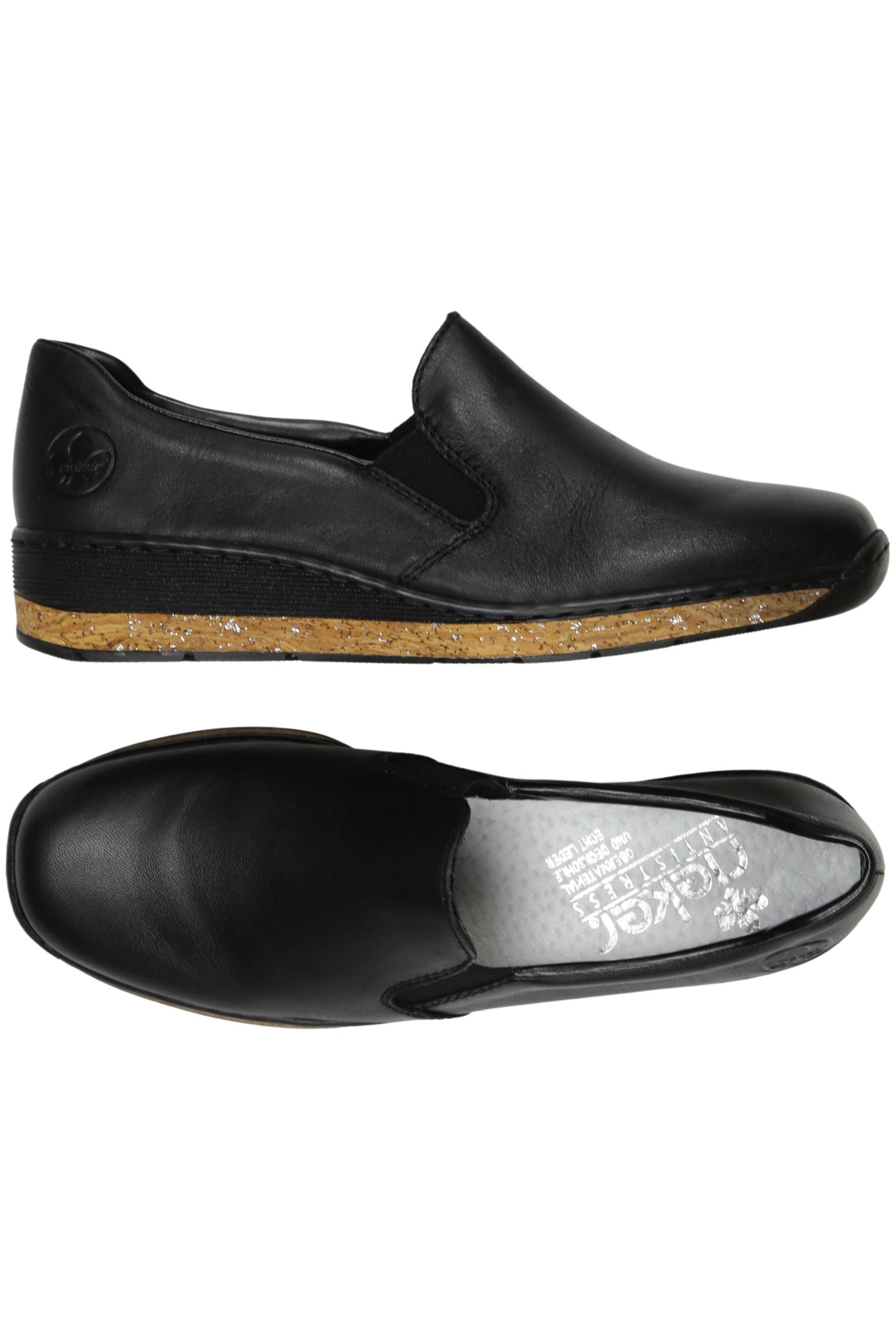 

Rieker Damen Halbschuh, schwarz, Gr. 39