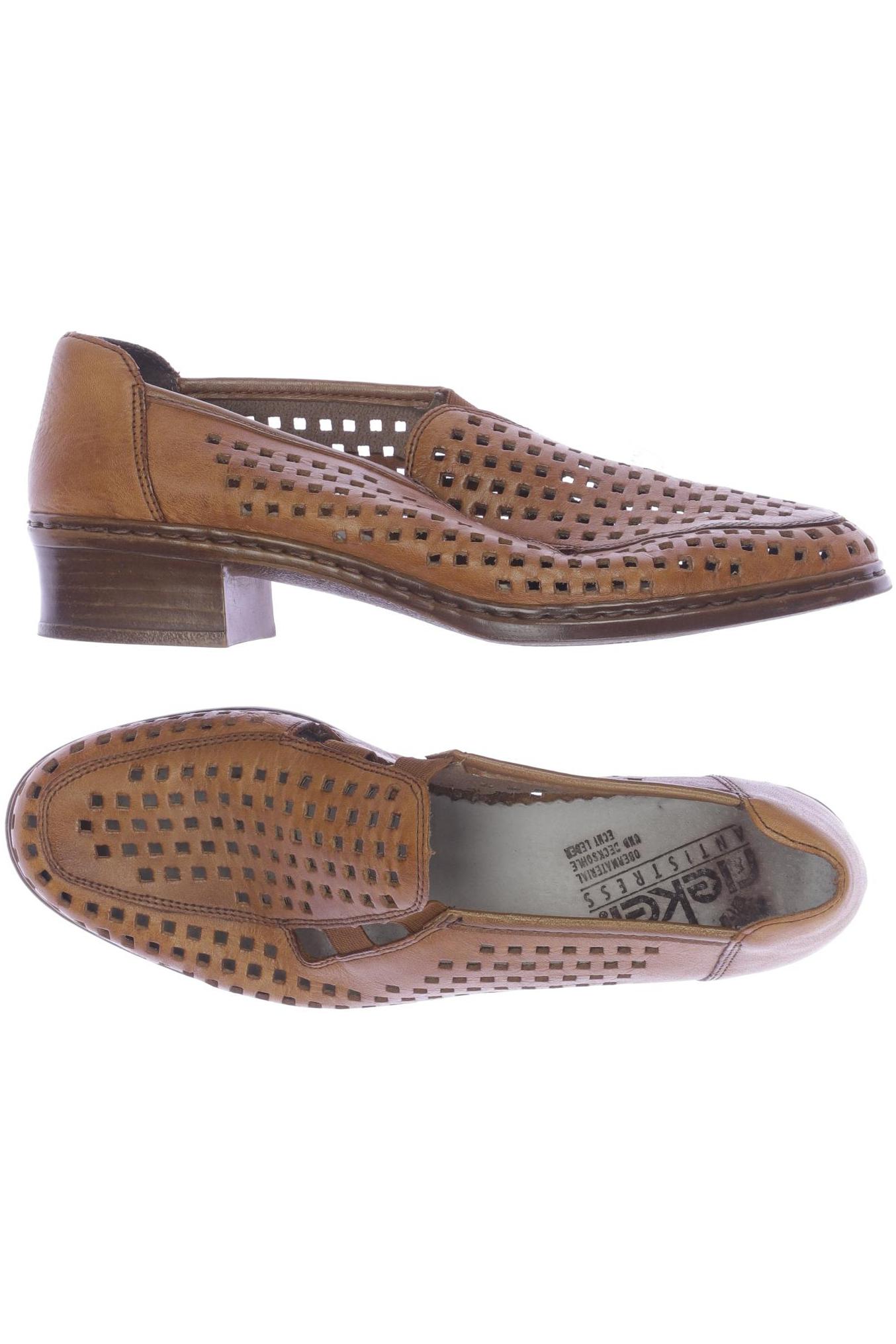 

Rieker Damen Halbschuh, braun, Gr. 6.5