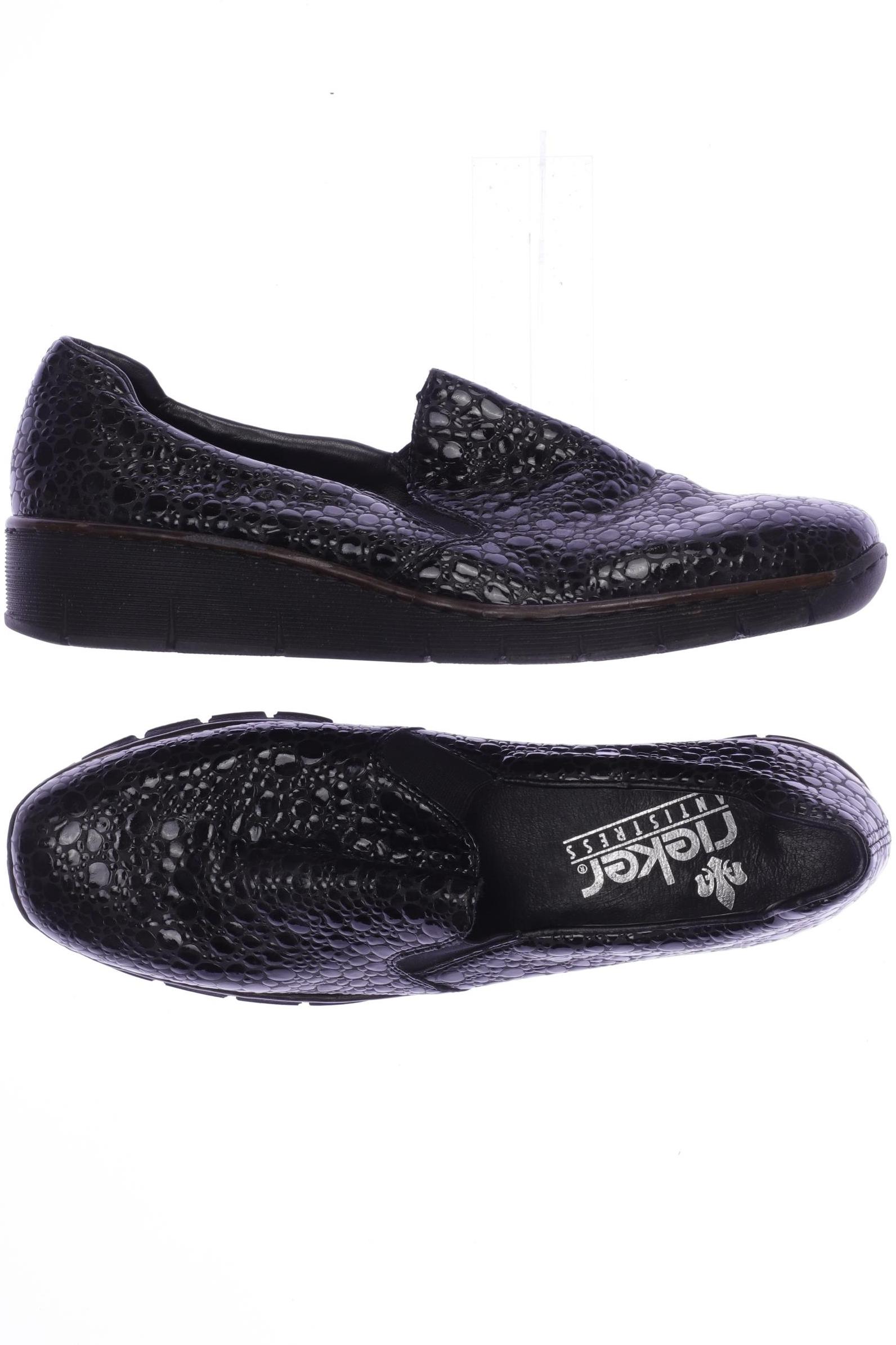 

Rieker Damen Halbschuh, schwarz, Gr. 42