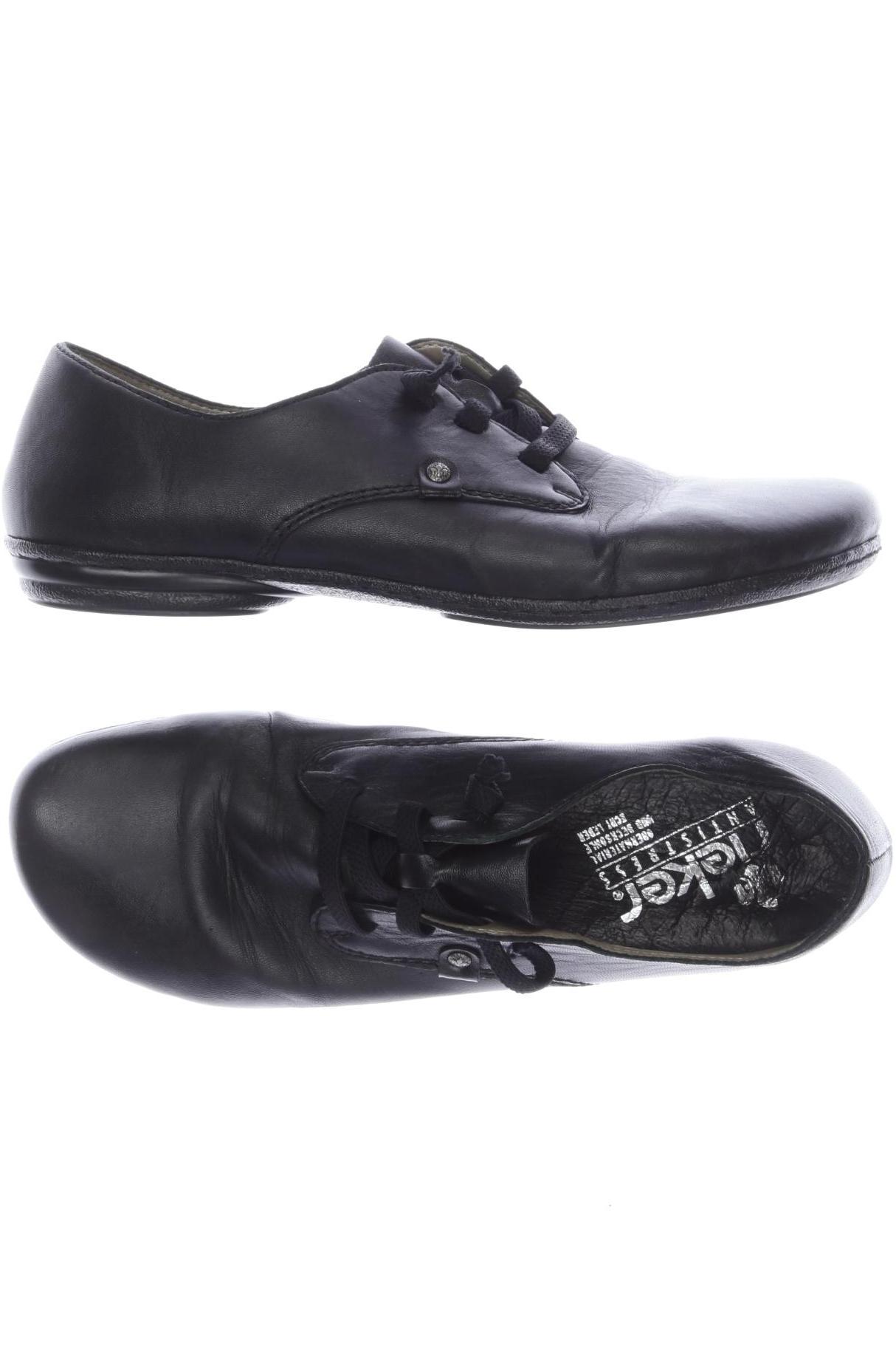 

Rieker Damen Halbschuh, schwarz, Gr. 40