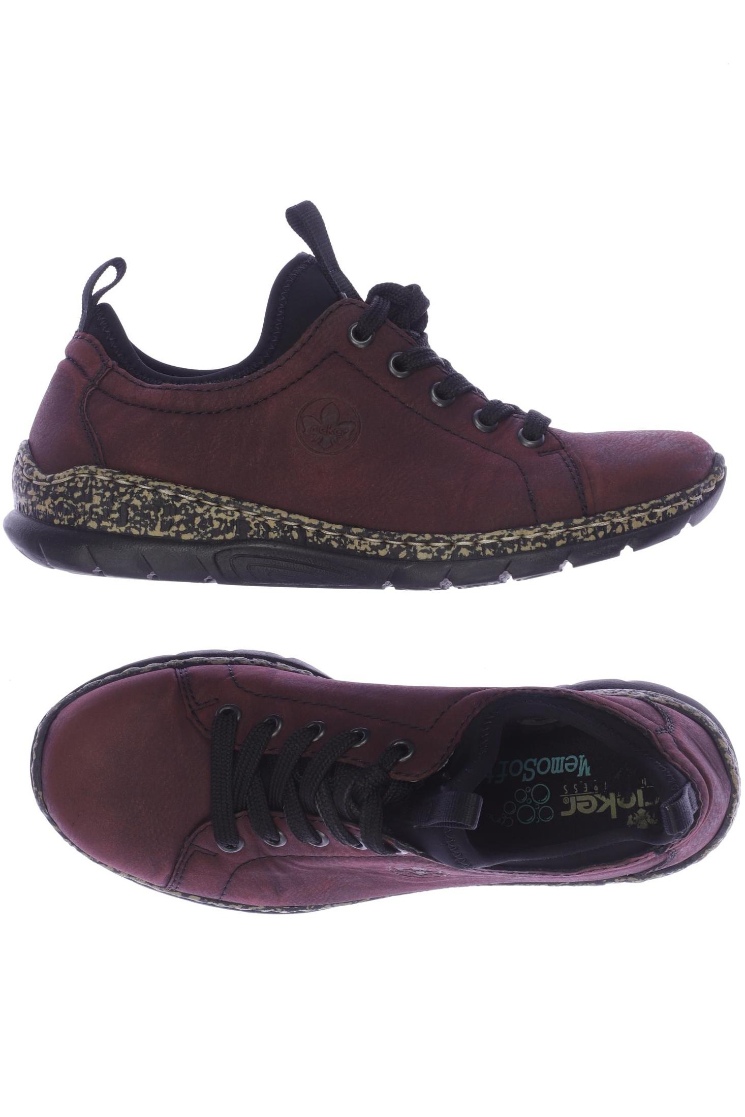 

Rieker Damen Halbschuh, bordeaux, Gr. 37