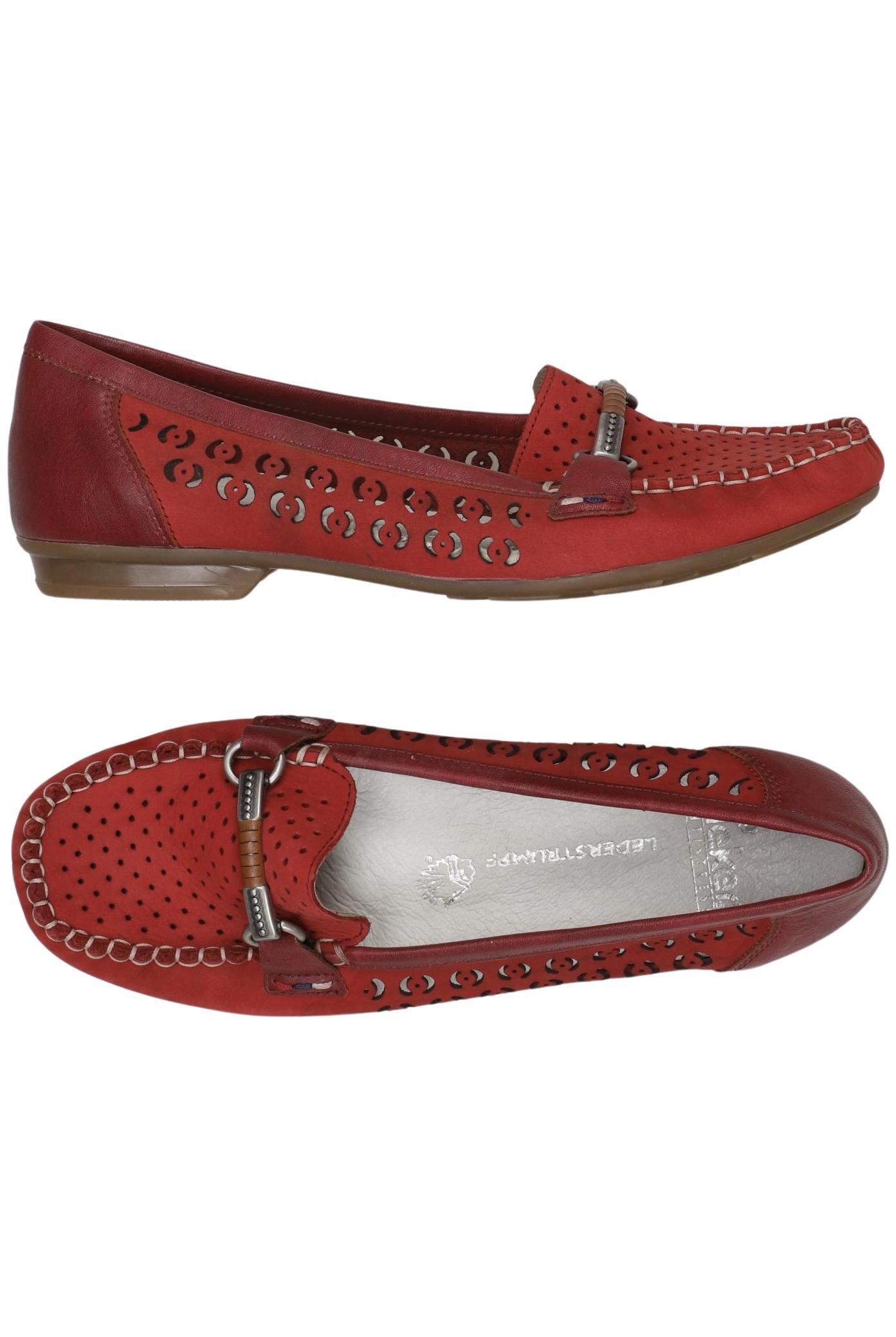 

Rieker Damen Halbschuh, rot, Gr. 40