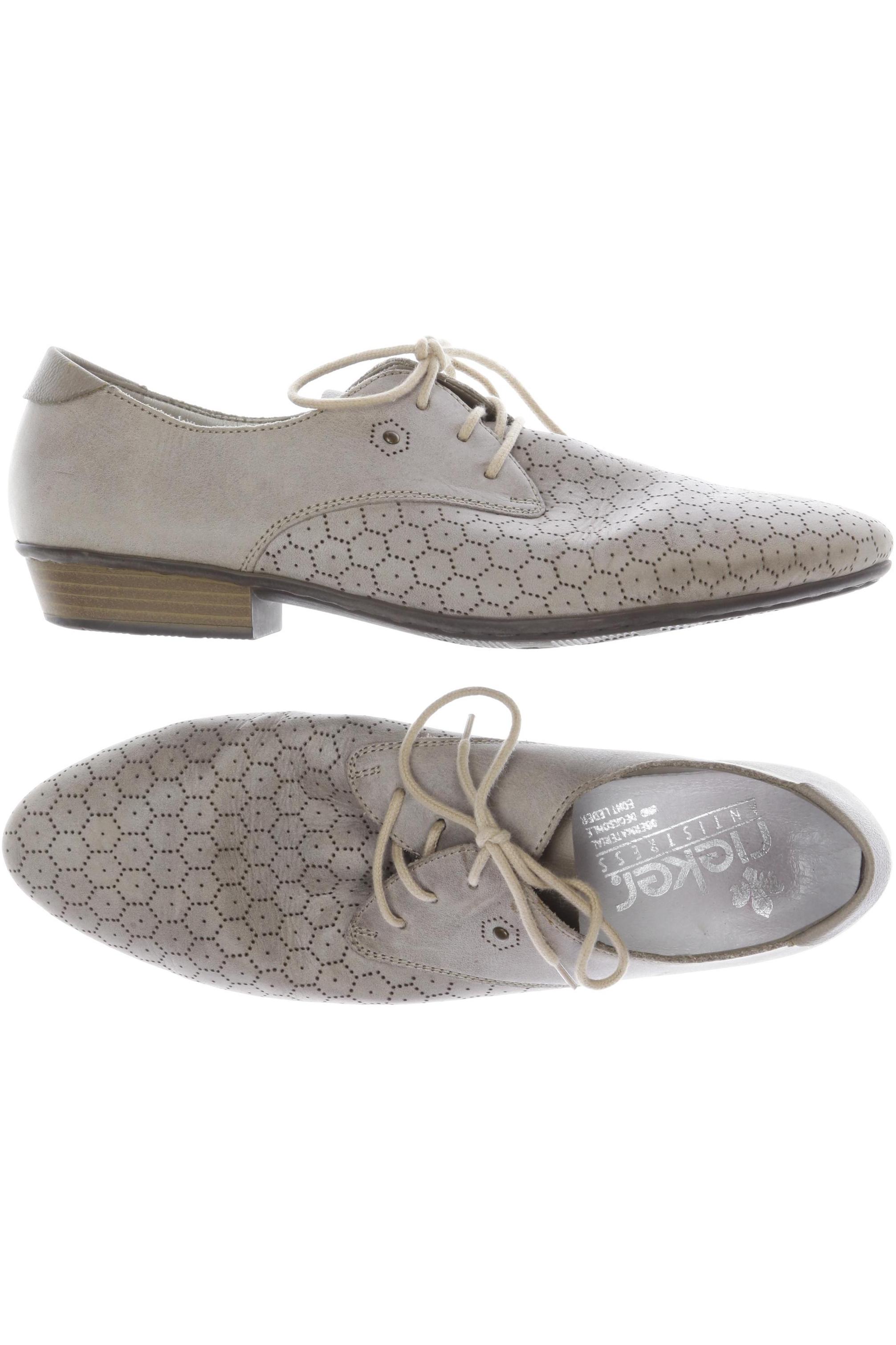 

Rieker Damen Halbschuh, beige, Gr. 39