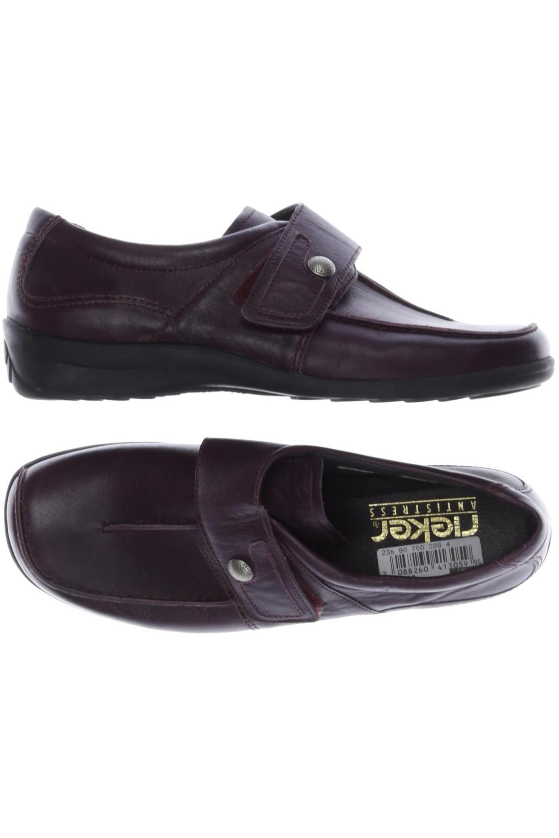 

Rieker Damen Halbschuh, bordeaux, Gr. 6