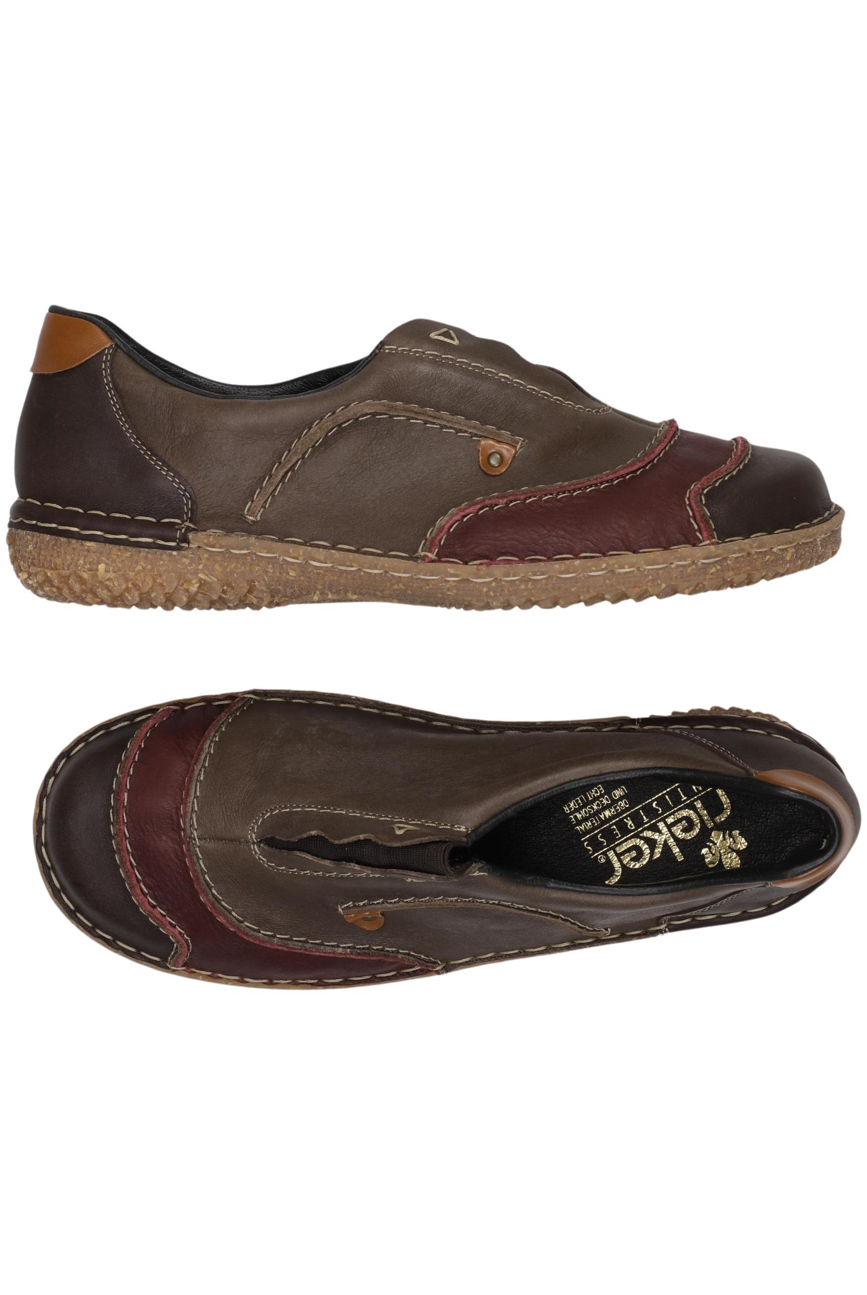 

Rieker Damen Halbschuh, braun, Gr. 42