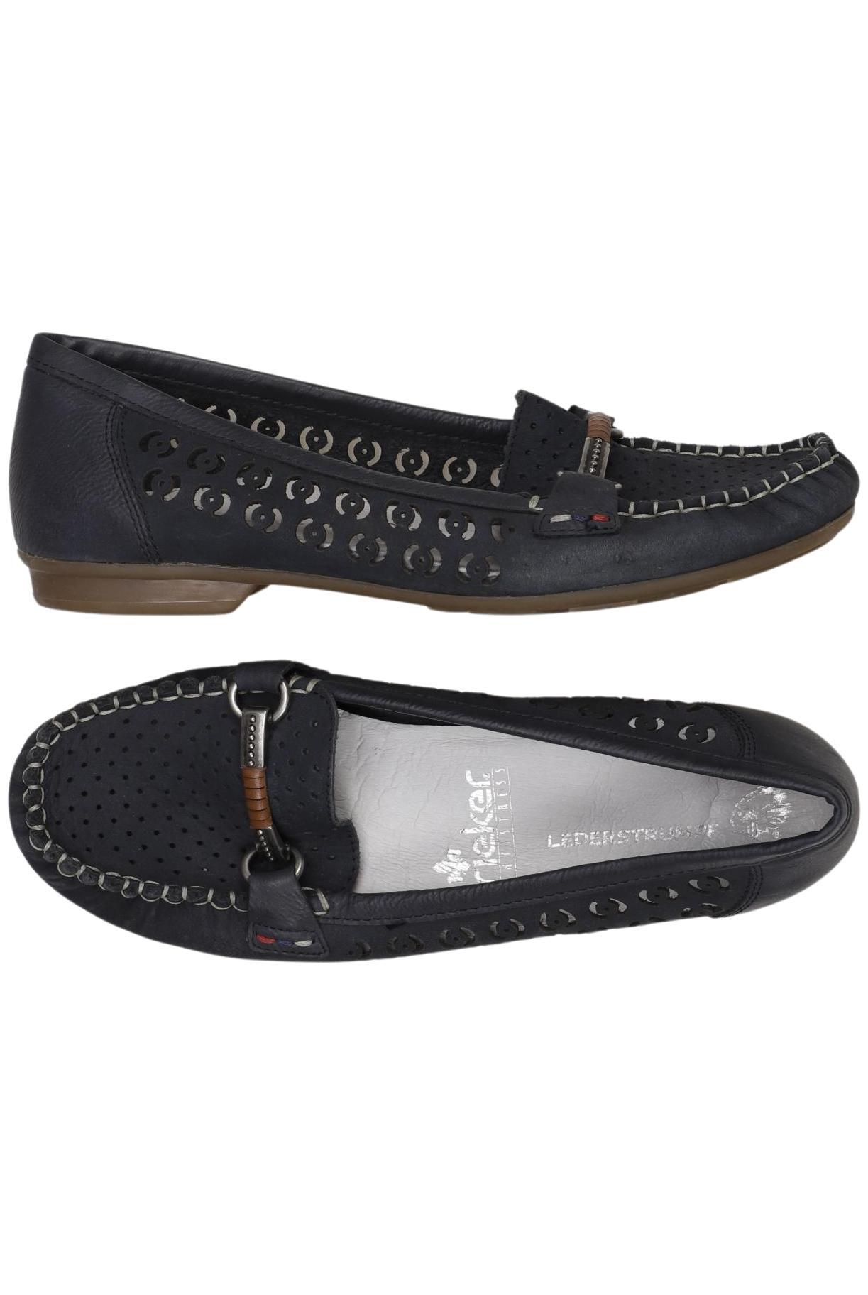 

Rieker Damen Halbschuh, marineblau, Gr. 38