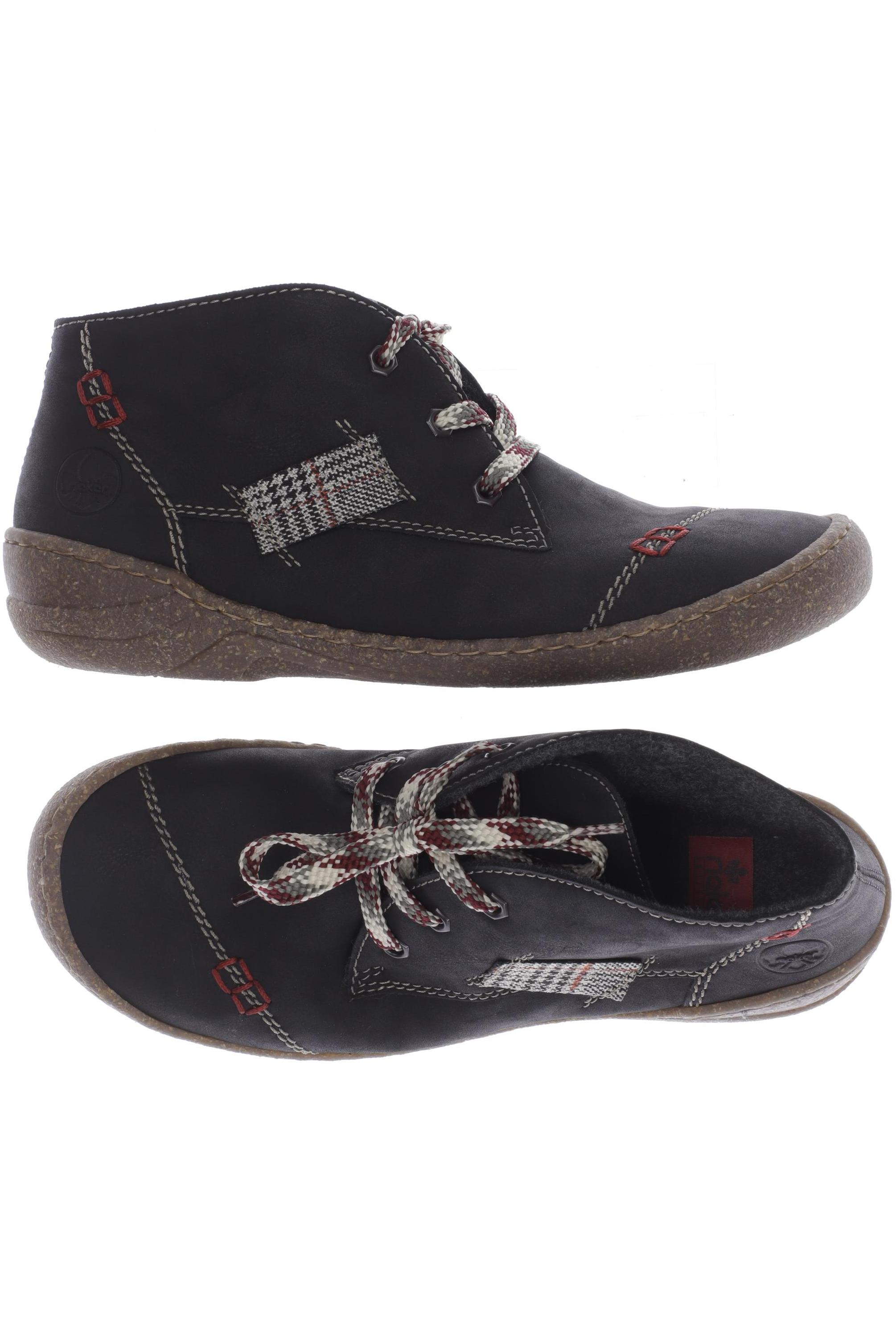 

Rieker Damen Halbschuh, schwarz, Gr. 39