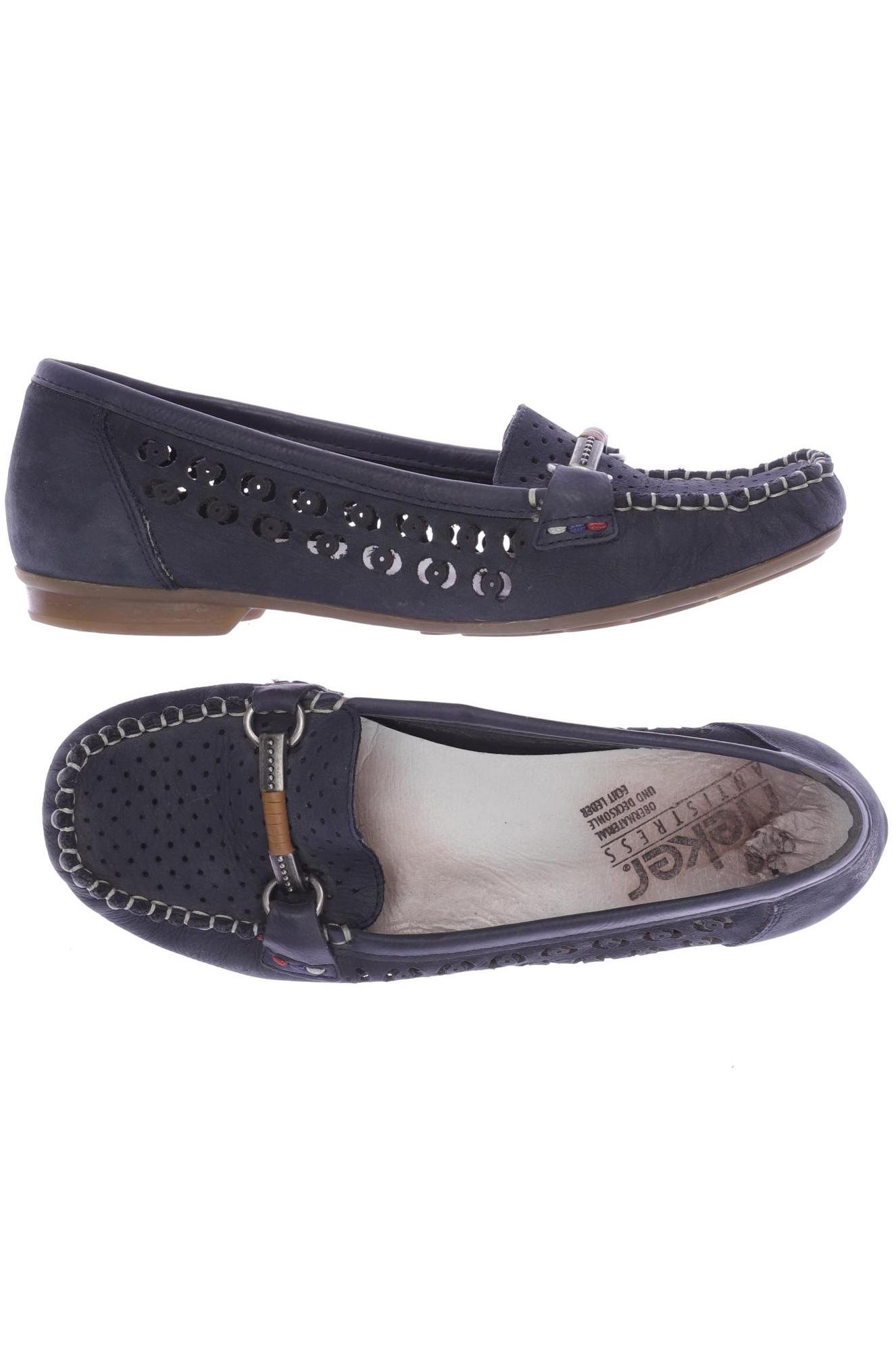 

Rieker Damen Halbschuh, marineblau, Gr. 38
