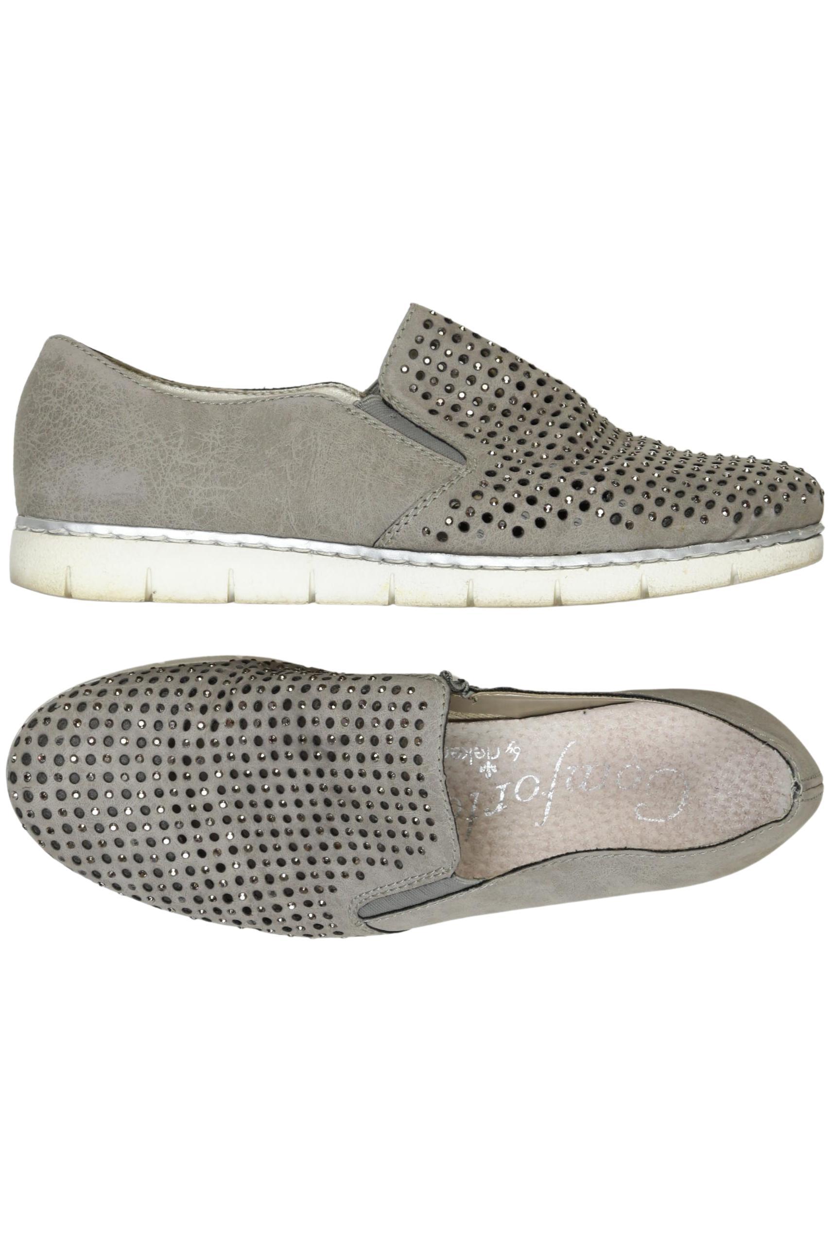 

Rieker Damen Halbschuh, grau, Gr. 37