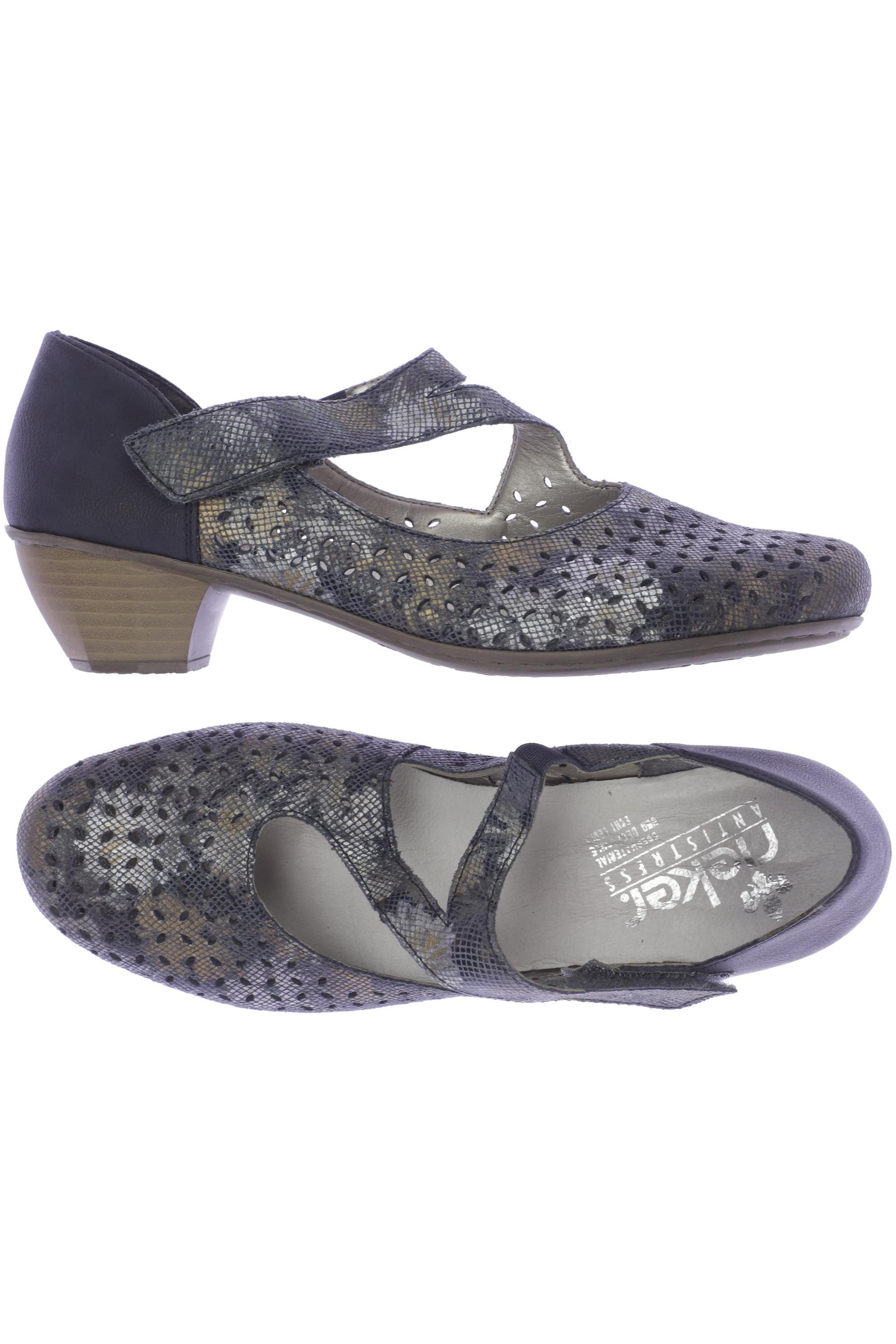 

Rieker Damen Halbschuh, marineblau, Gr. 40