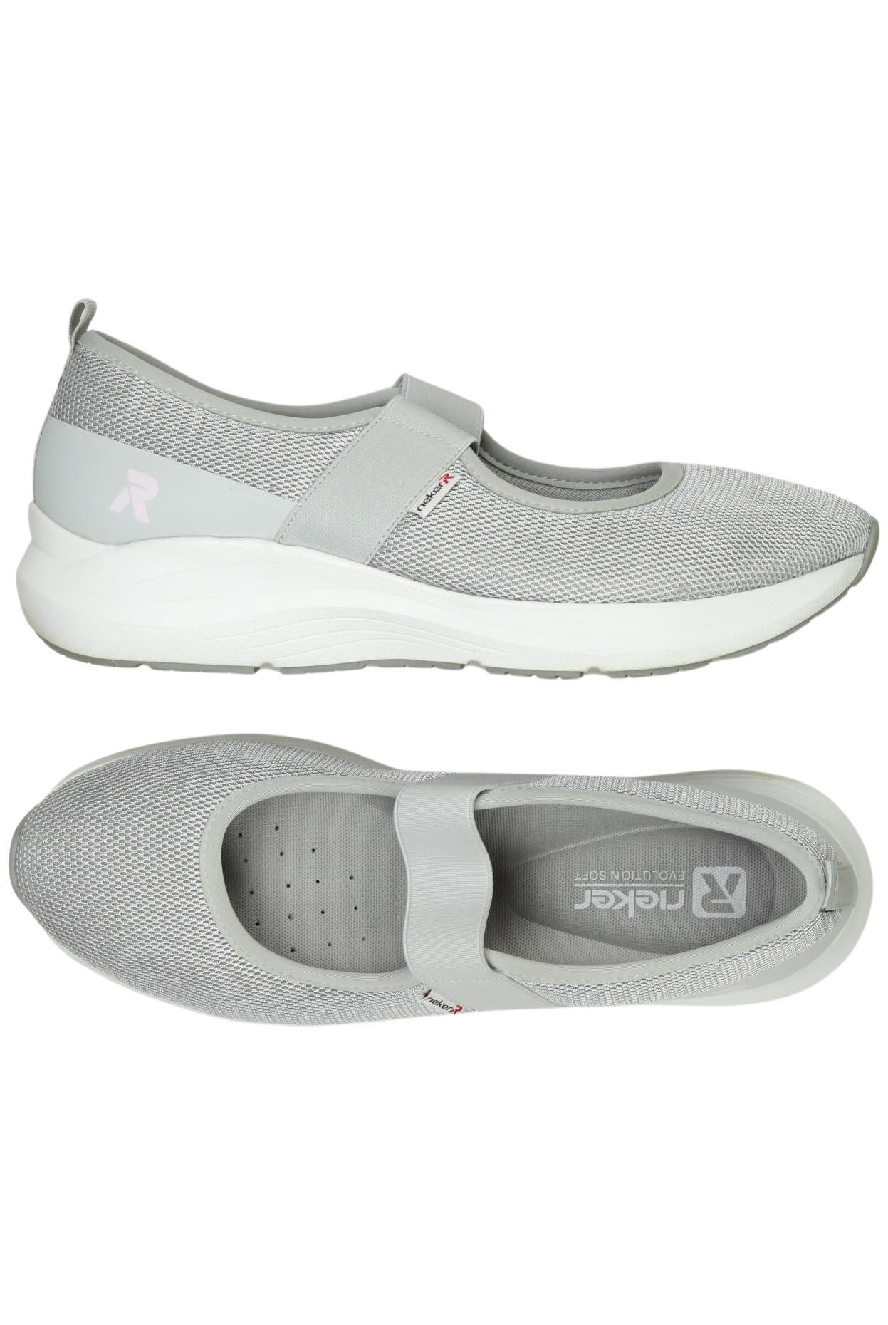 

Rieker Damen Halbschuh, grau, Gr. 42