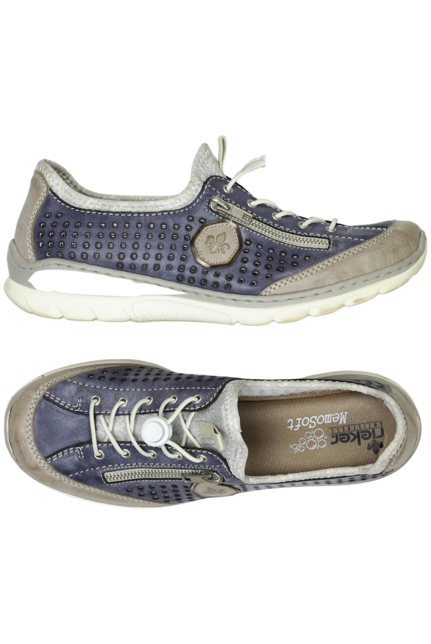 

Rieker Damen Halbschuh, marineblau, Gr. 41