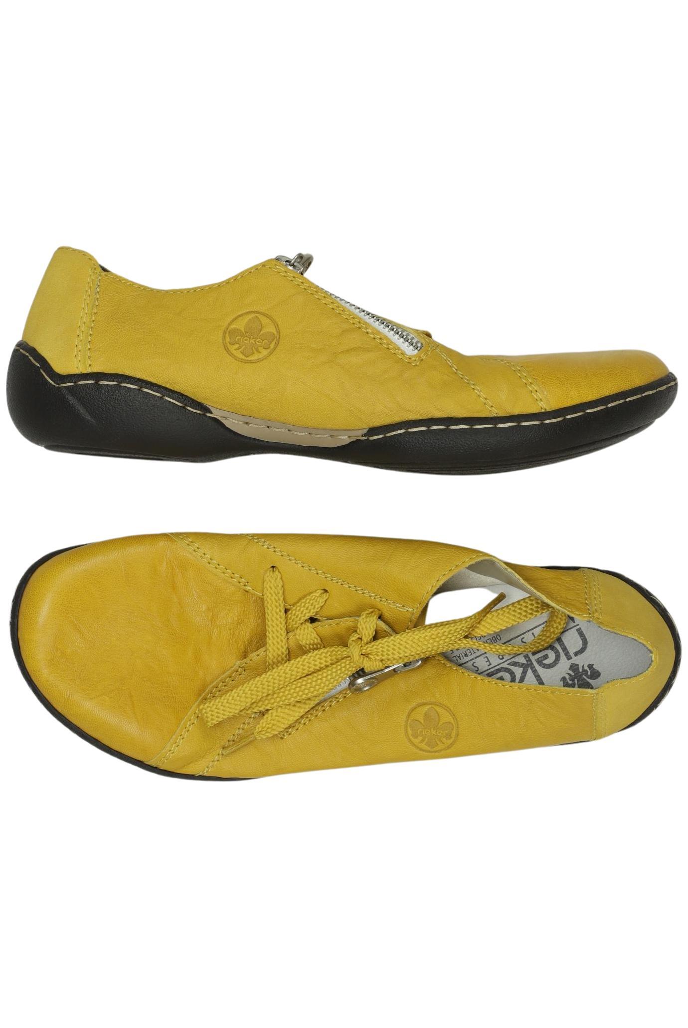 

Rieker Damen Halbschuh, gelb, Gr. 41