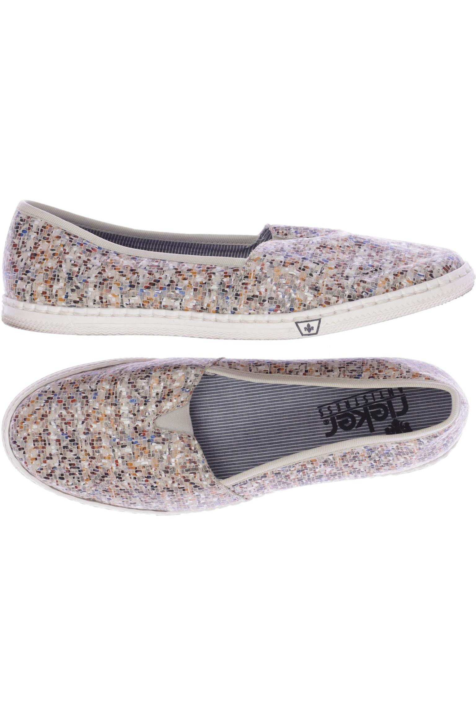 

Rieker Damen Halbschuh, beige, Gr. 40