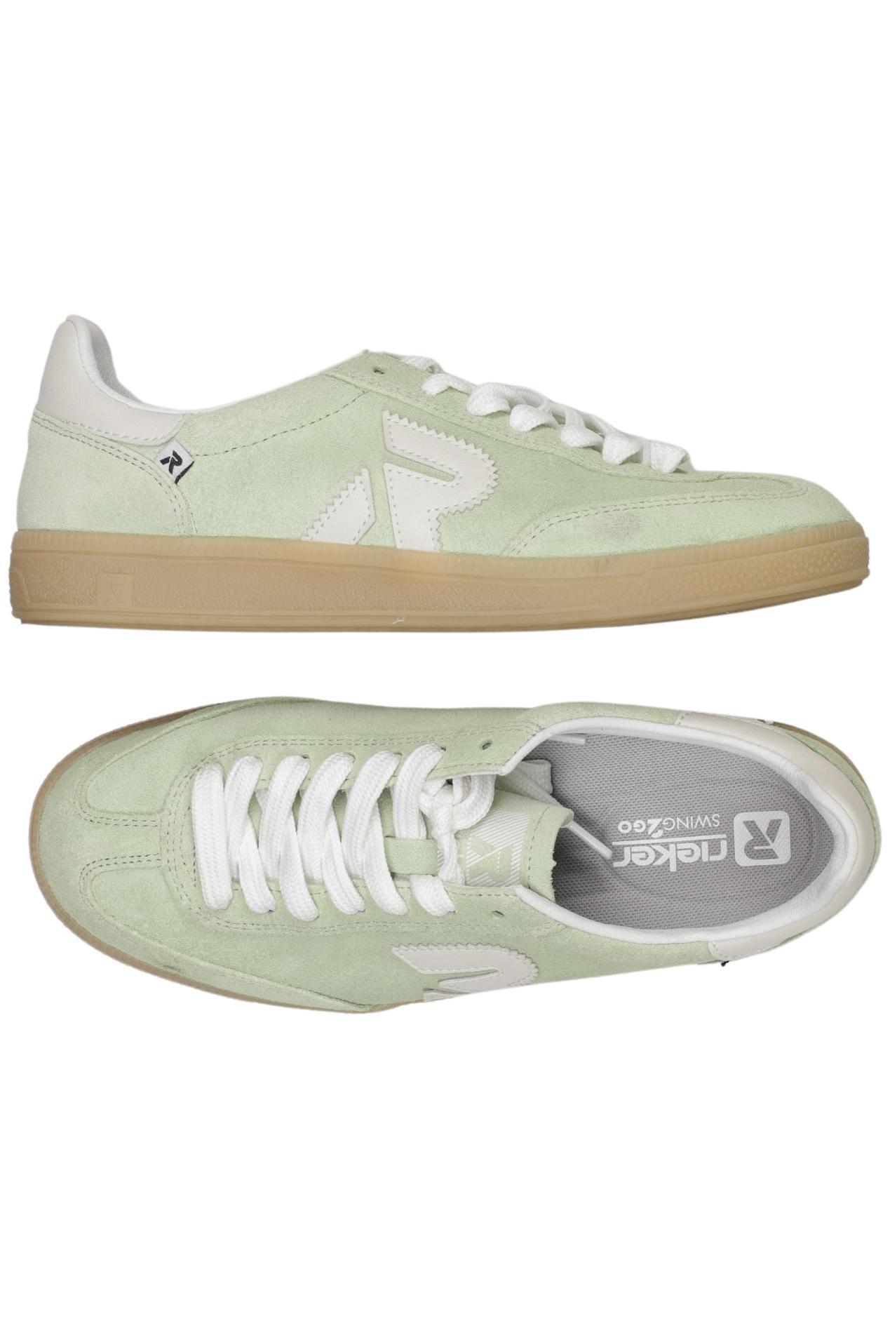 

Rieker Damen Halbschuh, hellgrün, Gr. 36