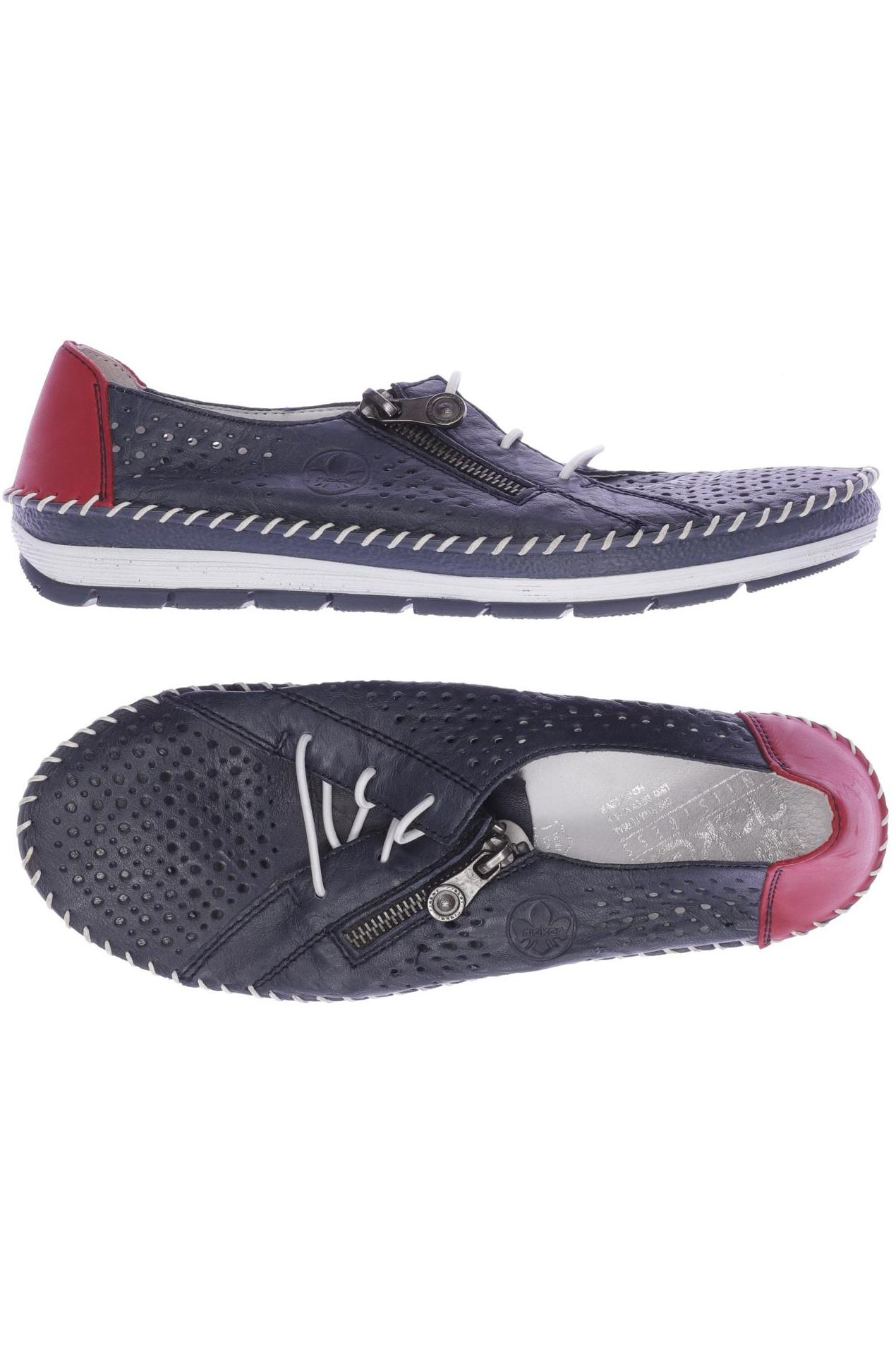 

Rieker Damen Halbschuh, marineblau, Gr. 39