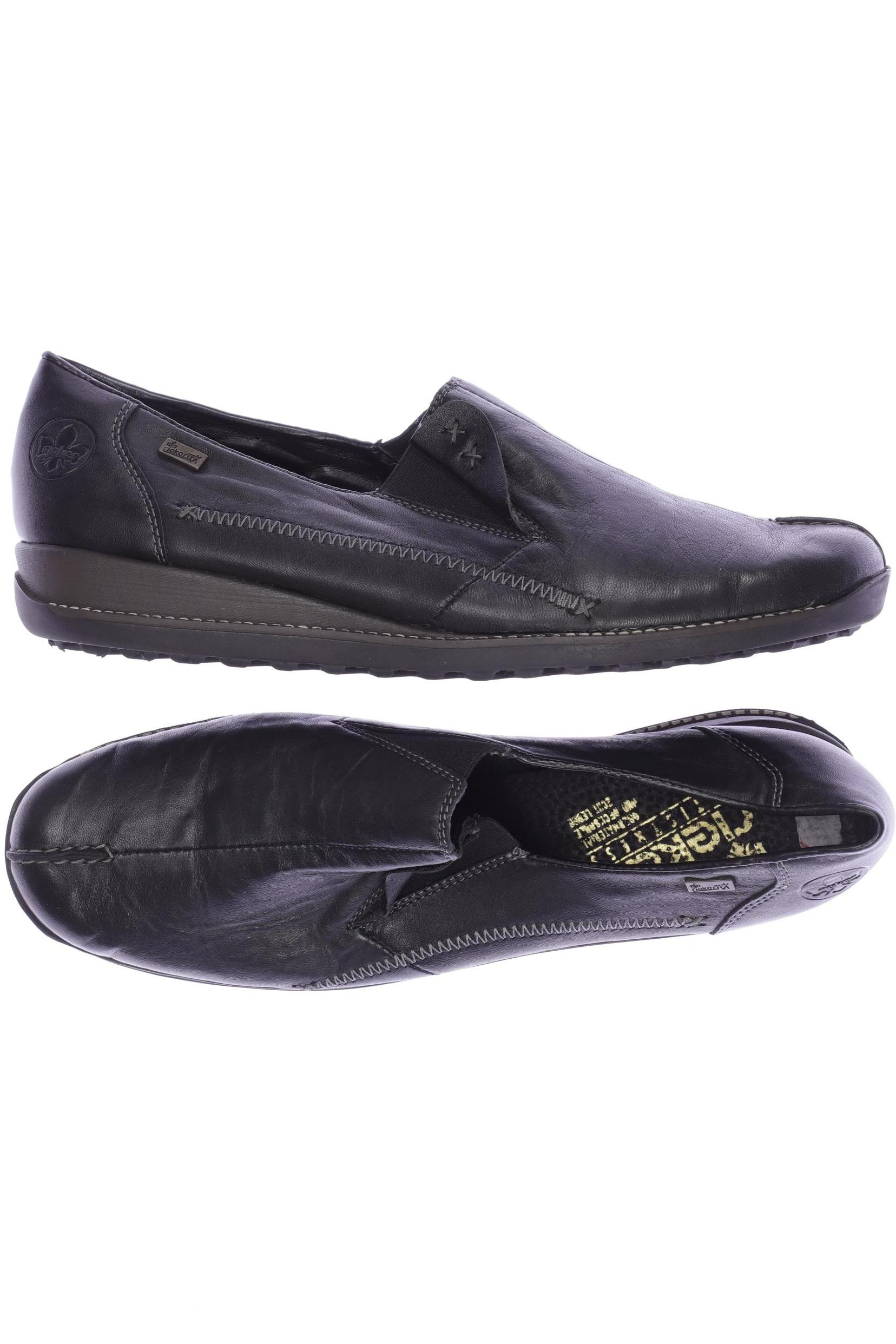 

Rieker Damen Halbschuh, schwarz, Gr. 42