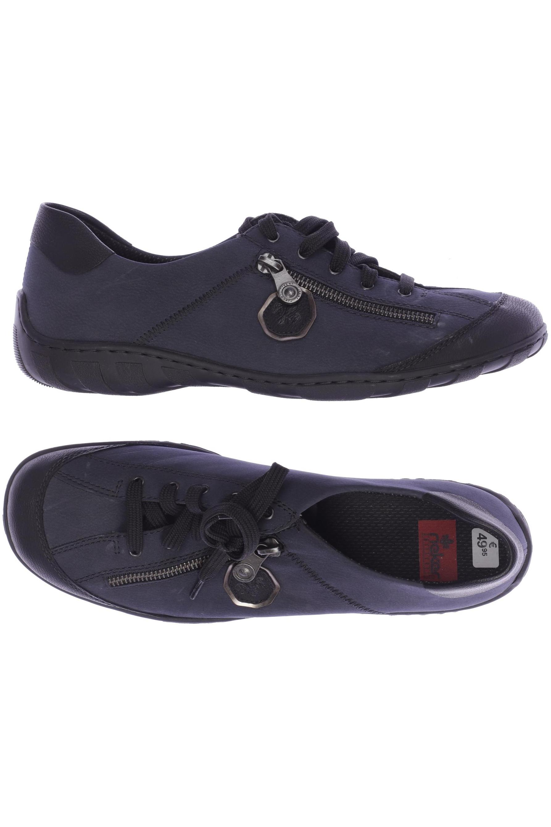 

Rieker Damen Halbschuh, marineblau, Gr. 42