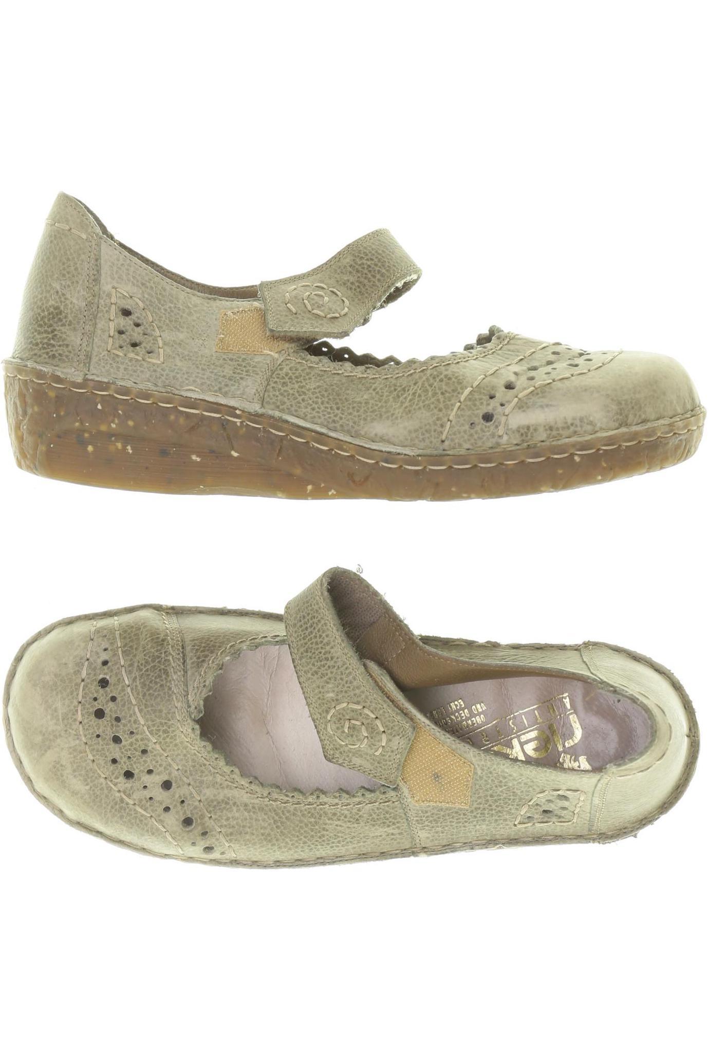 

Rieker Damen Halbschuh, grün, Gr. 39