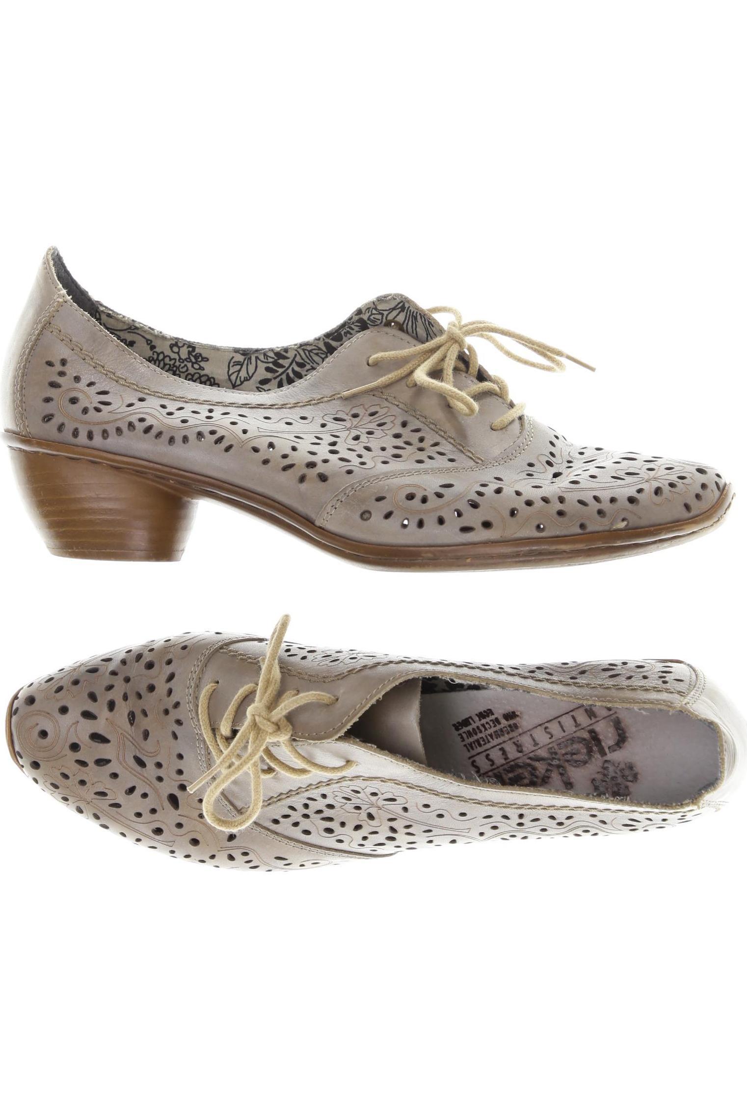 

Rieker Damen Halbschuh, grau, Gr. 38