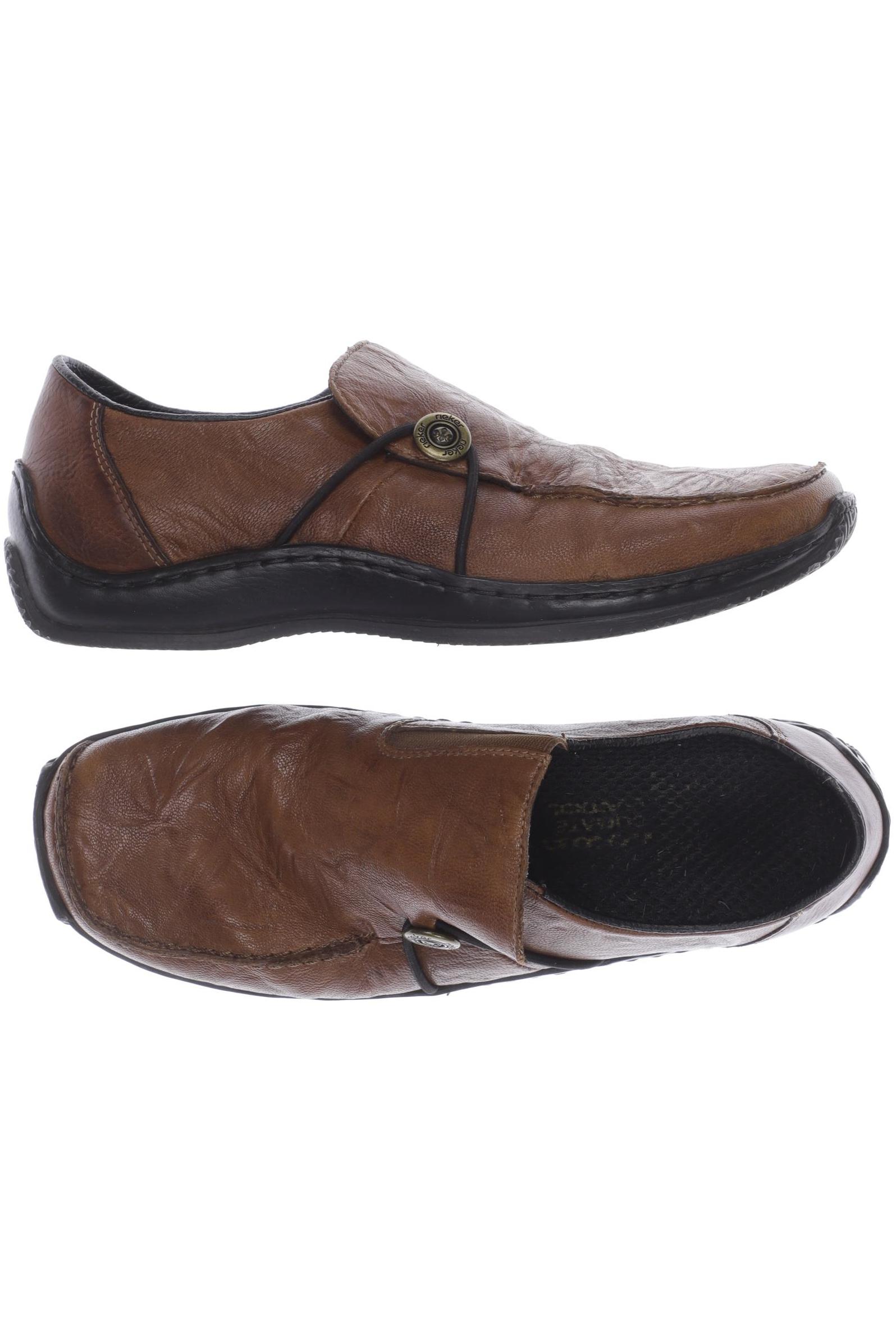 

Rieker Damen Halbschuh, braun, Gr. 36