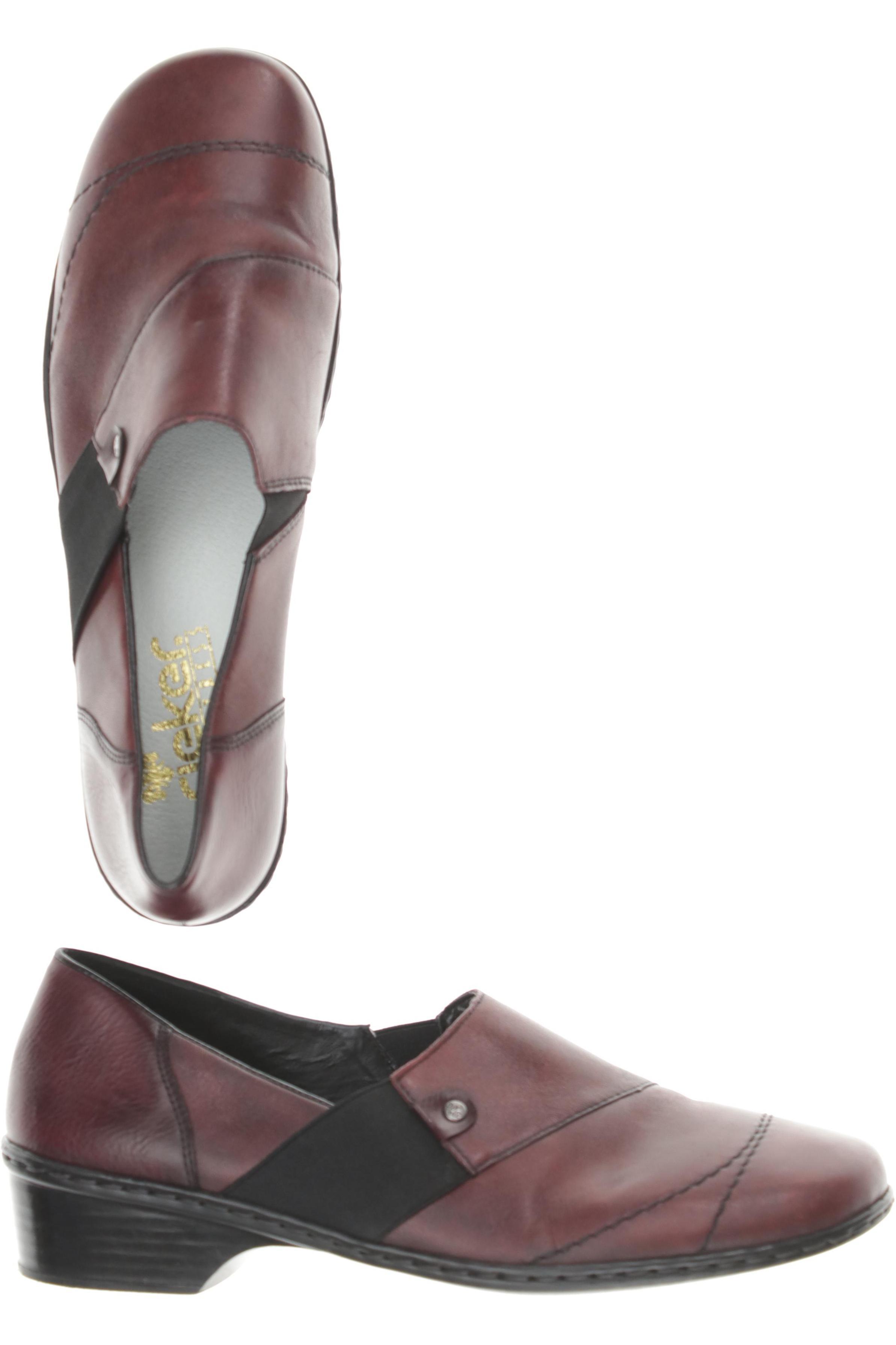

Rieker Damen Halbschuh, rot, Gr. 40