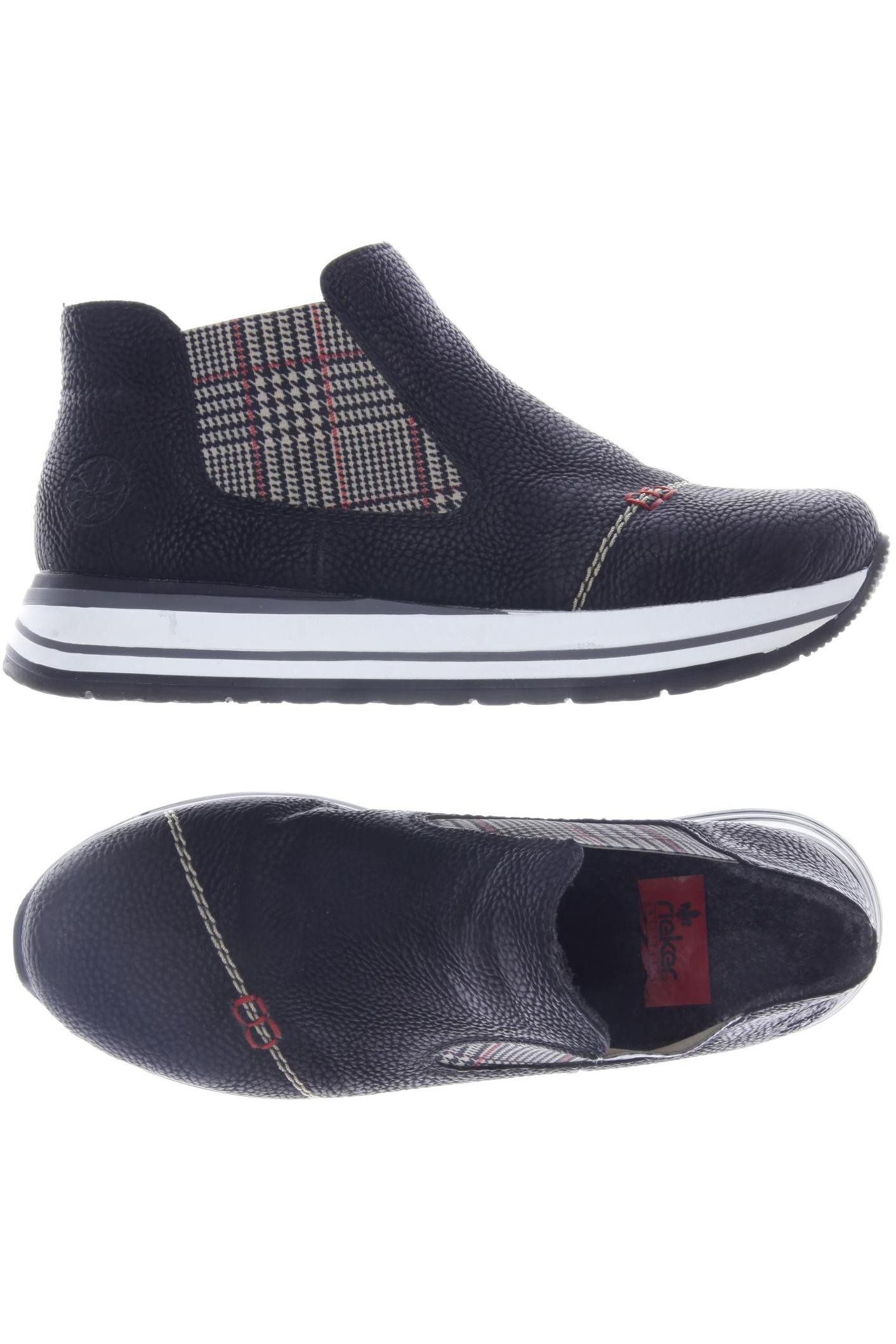 

Rieker Damen Halbschuh, schwarz, Gr. 38
