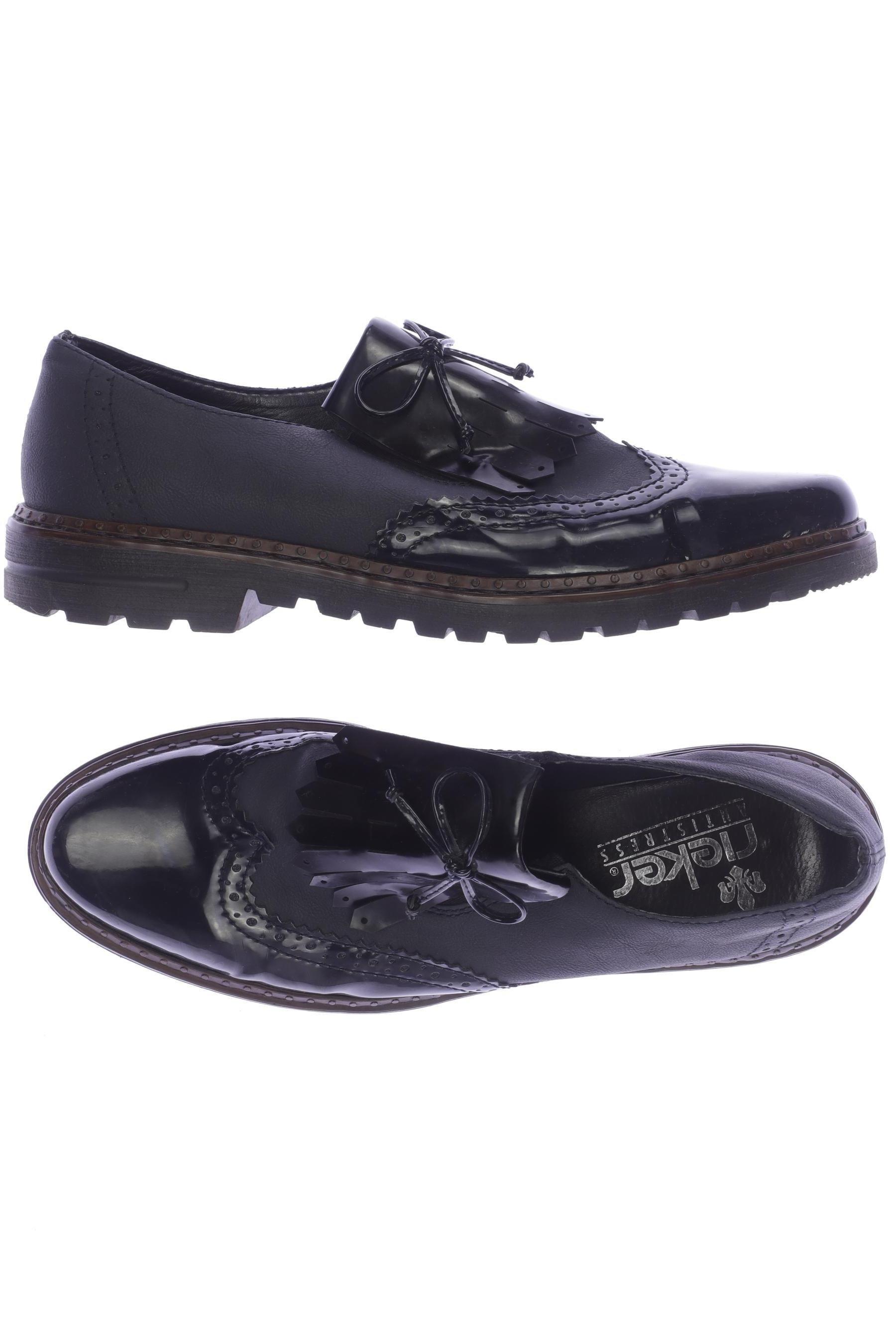 

Rieker Damen Halbschuh, marineblau, Gr. 42