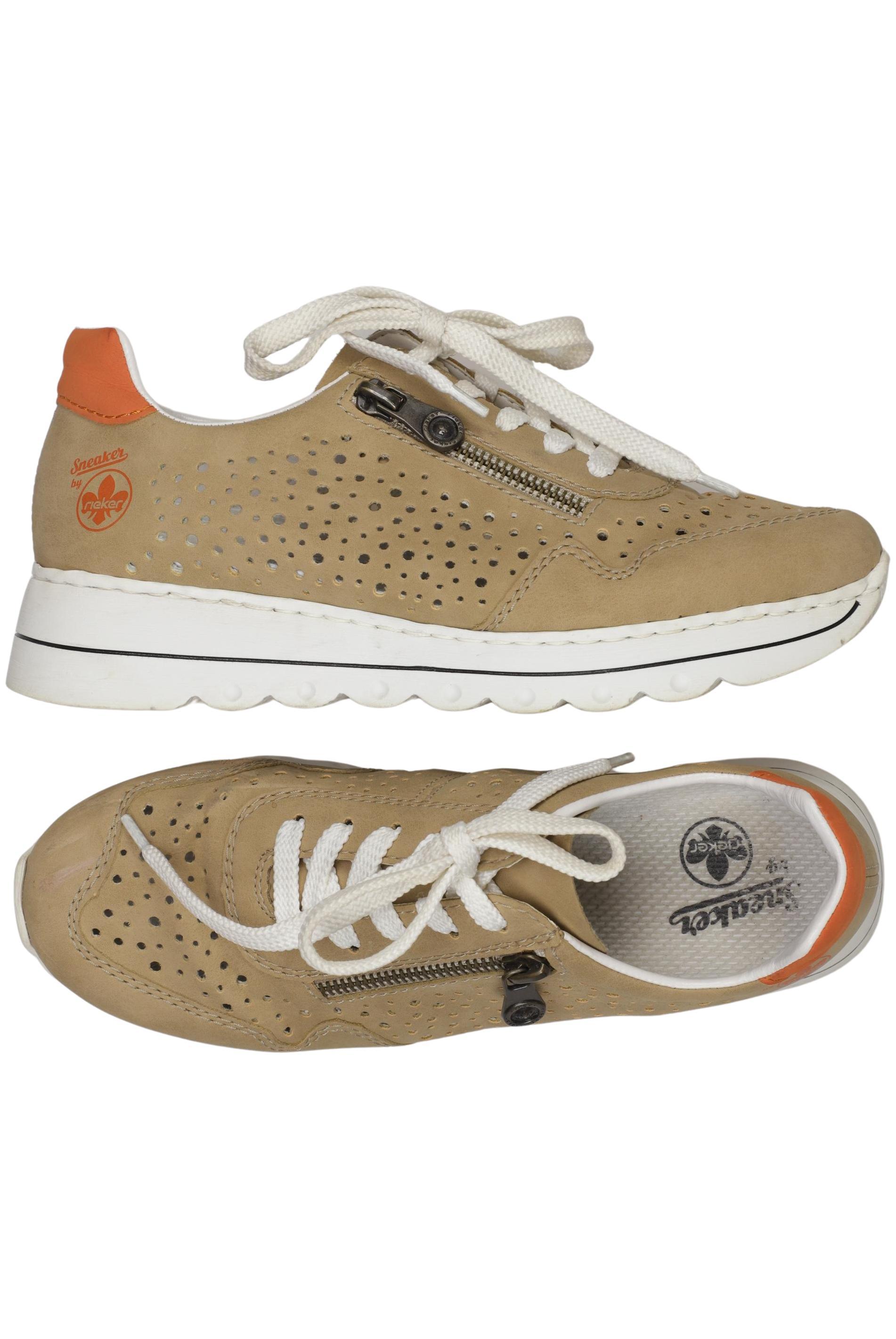 

Rieker Damen Halbschuh, beige, Gr. 37