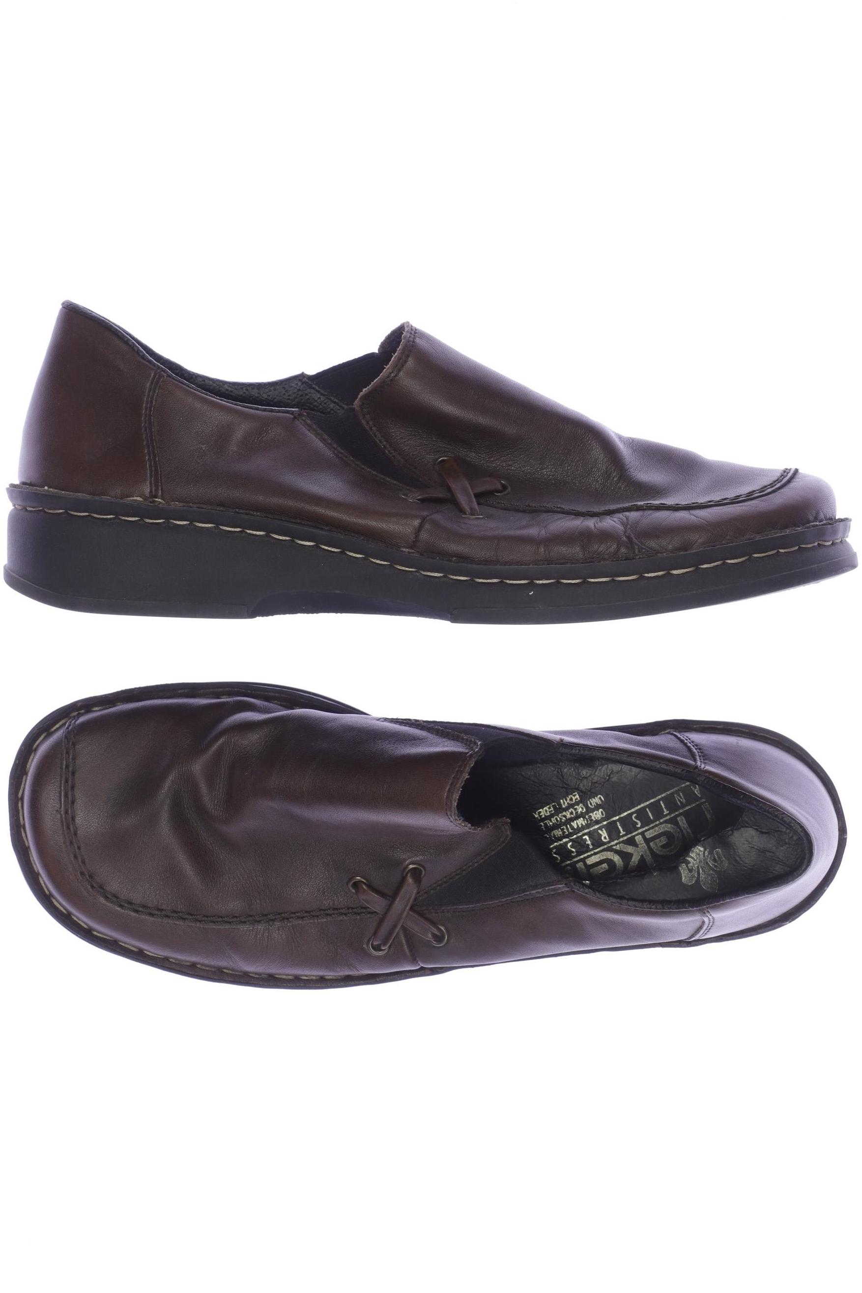 

Rieker Damen Halbschuh, braun, Gr. 40