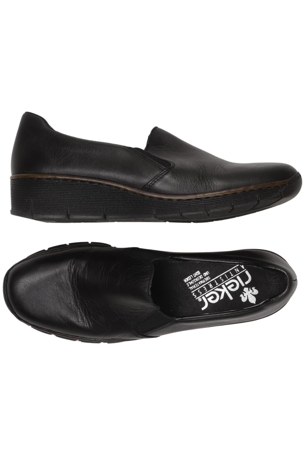

Rieker Damen Halbschuh, schwarz, Gr. 39