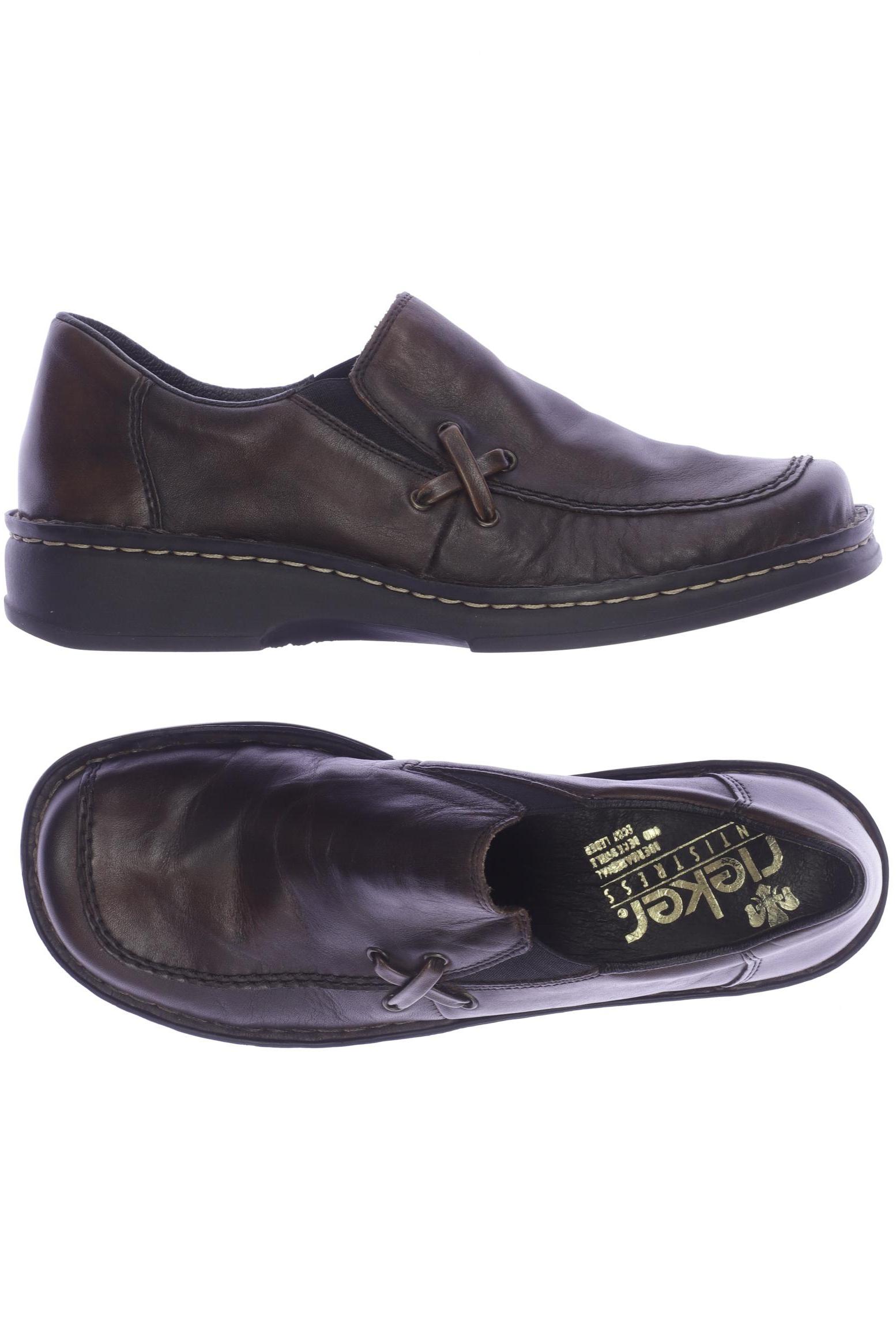 

Rieker Damen Halbschuh, braun, Gr. 37
