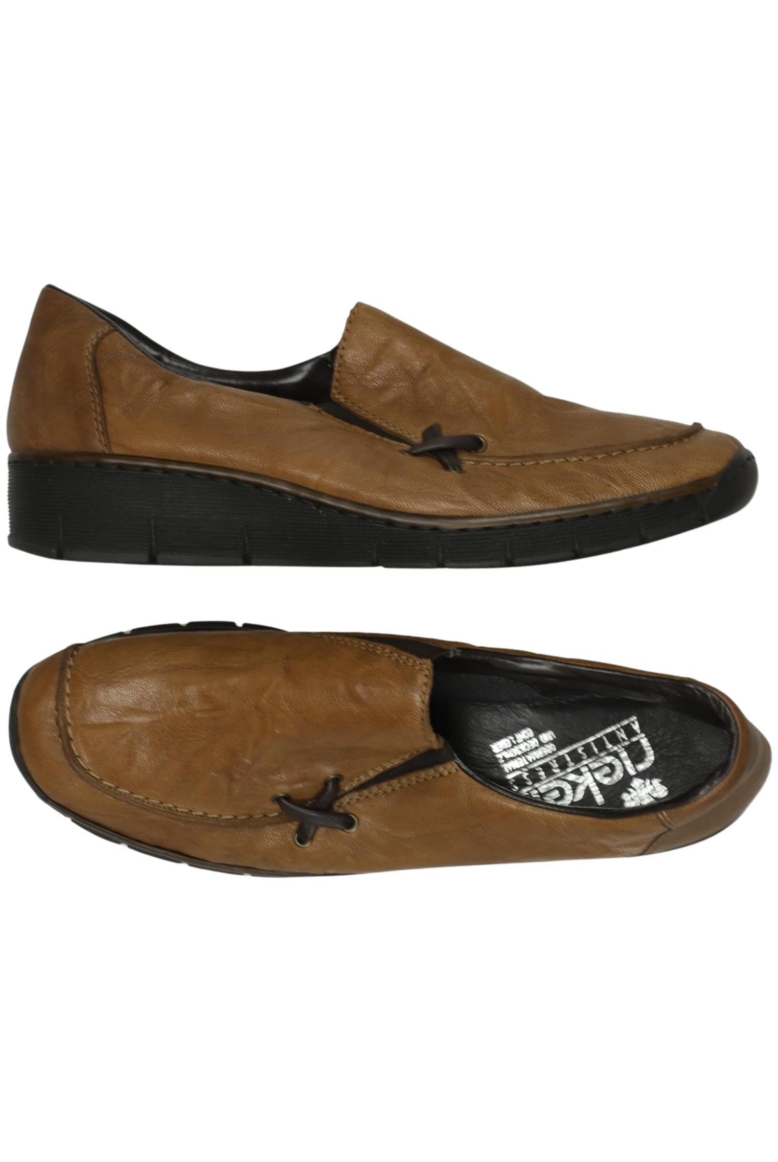 

Rieker Damen Halbschuh, braun, Gr. 42
