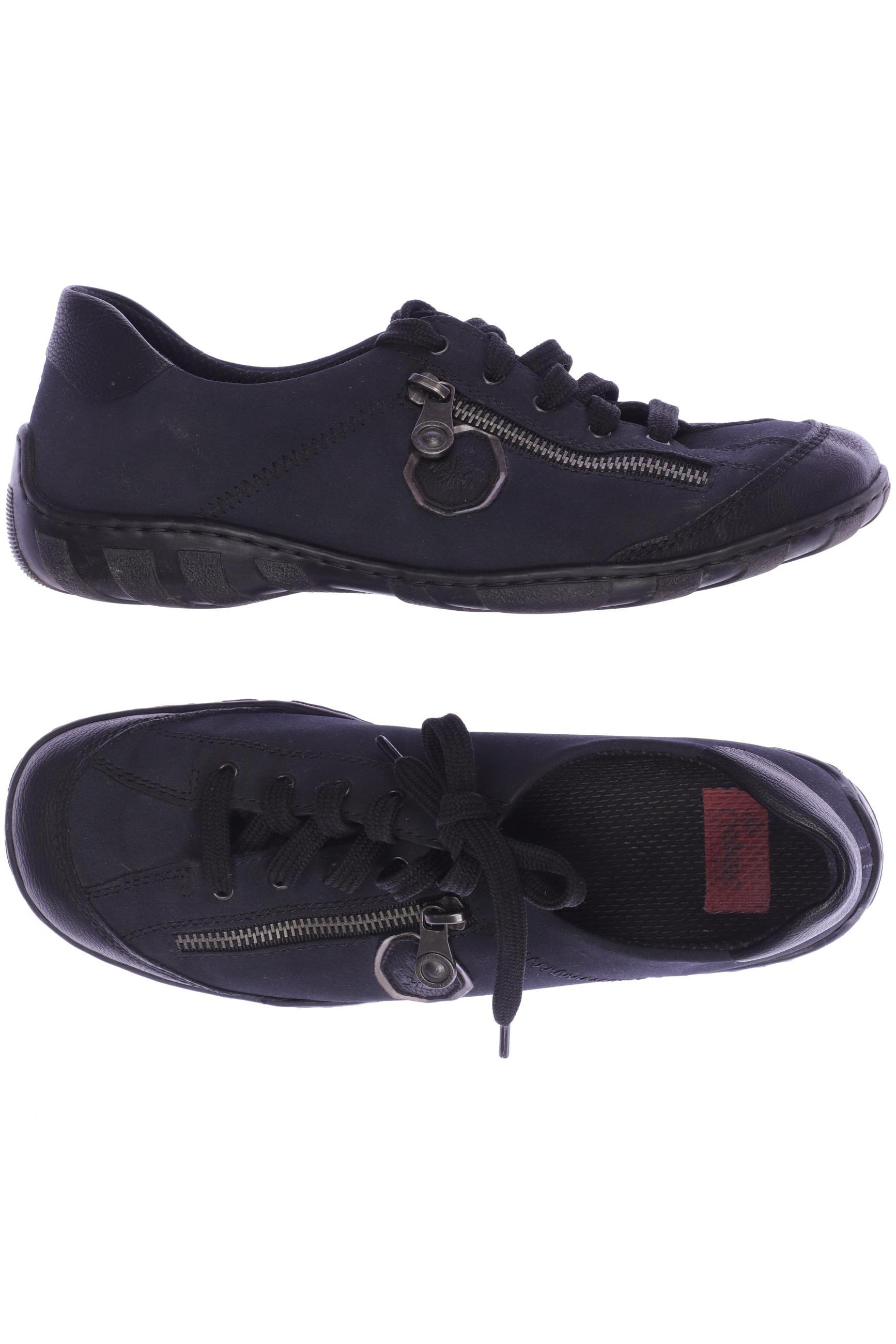 

Rieker Damen Halbschuh, schwarz, Gr. 39