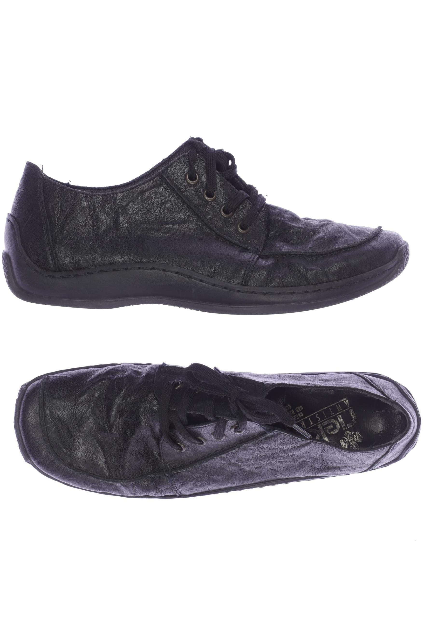 

Rieker Damen Halbschuh, schwarz, Gr. 41
