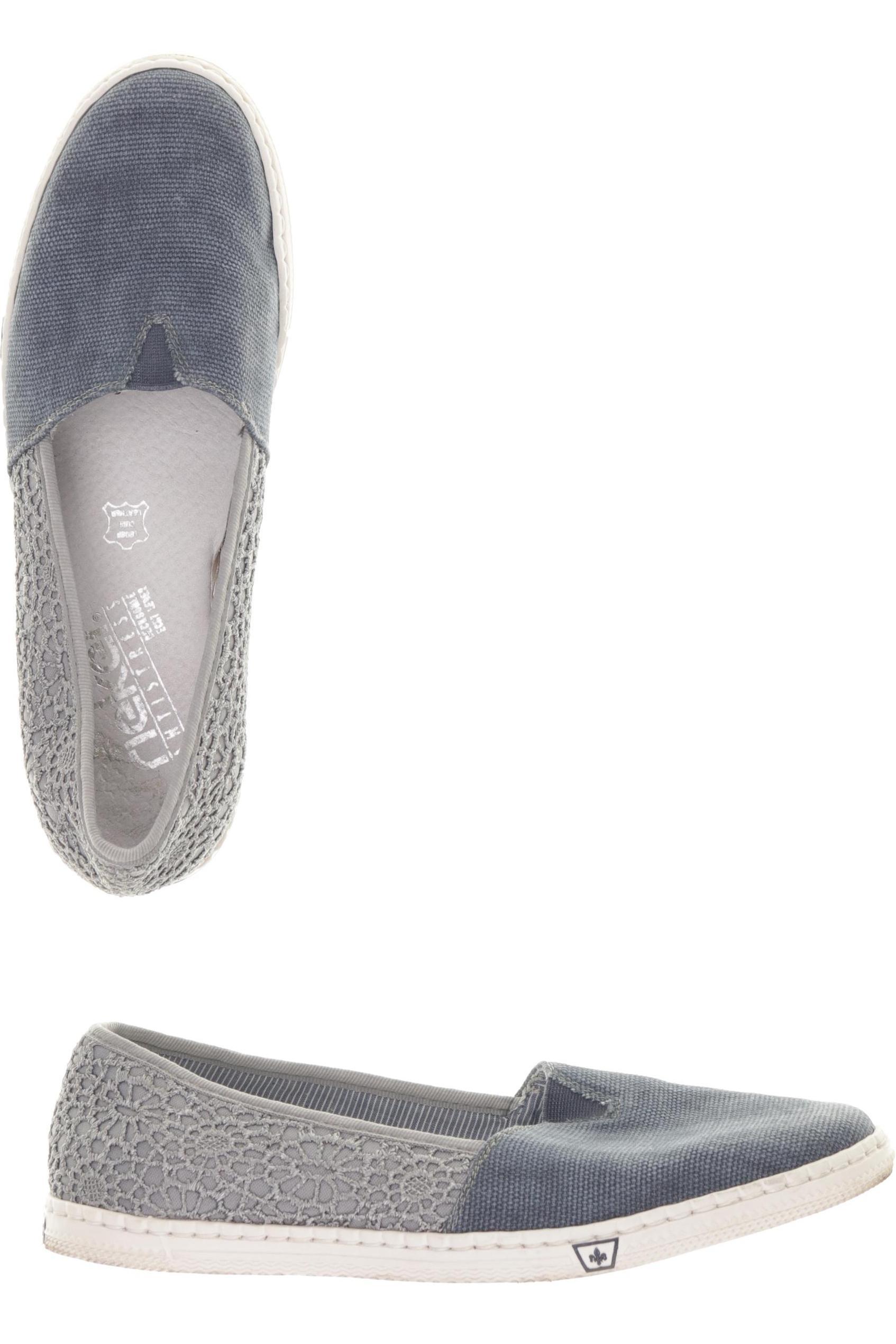 

Rieker Damen Halbschuh, blau, Gr. 38