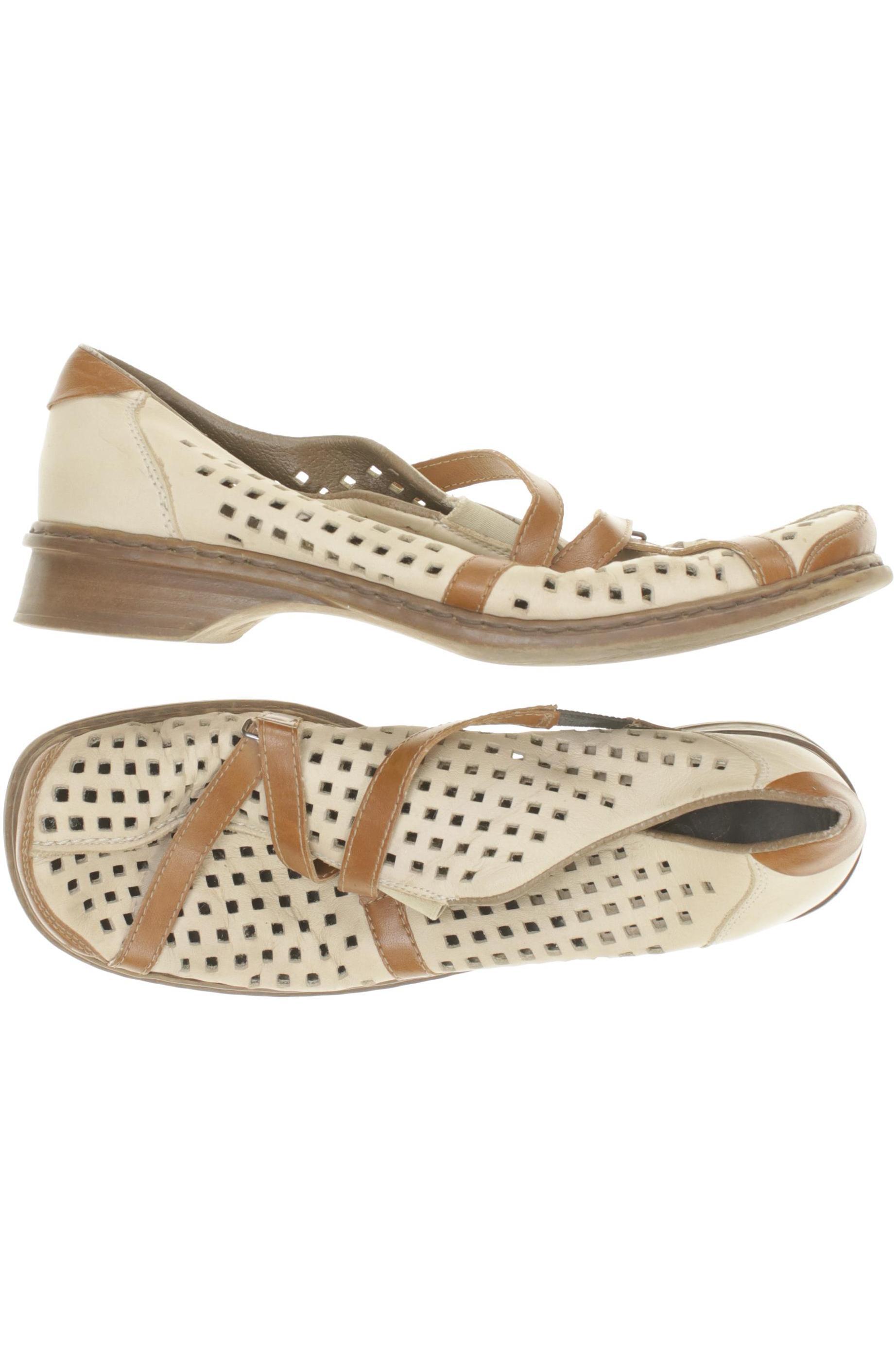 

Rieker Damen Halbschuh, beige, Gr. 39