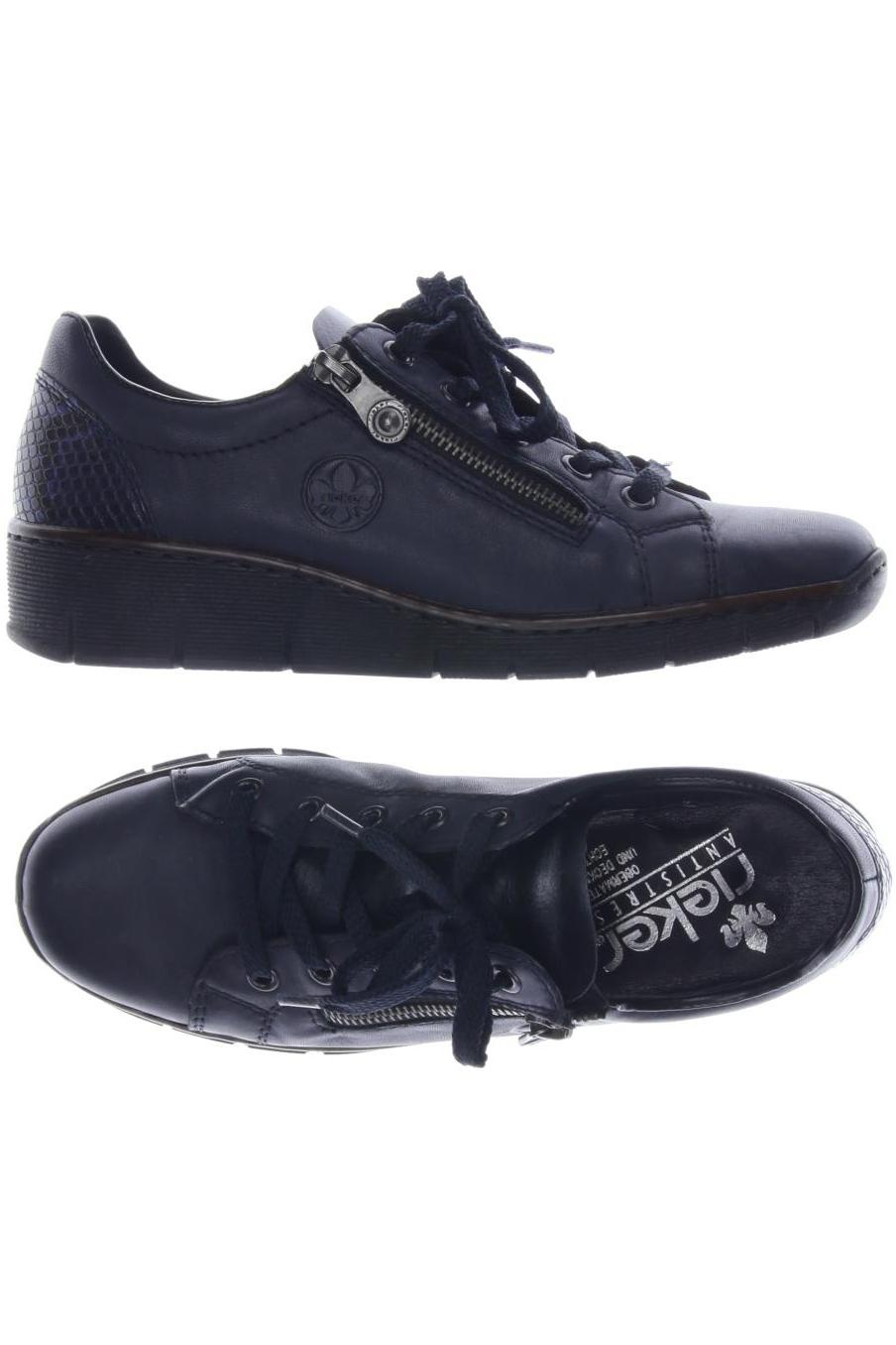

Rieker Damen Halbschuh, marineblau, Gr. 38