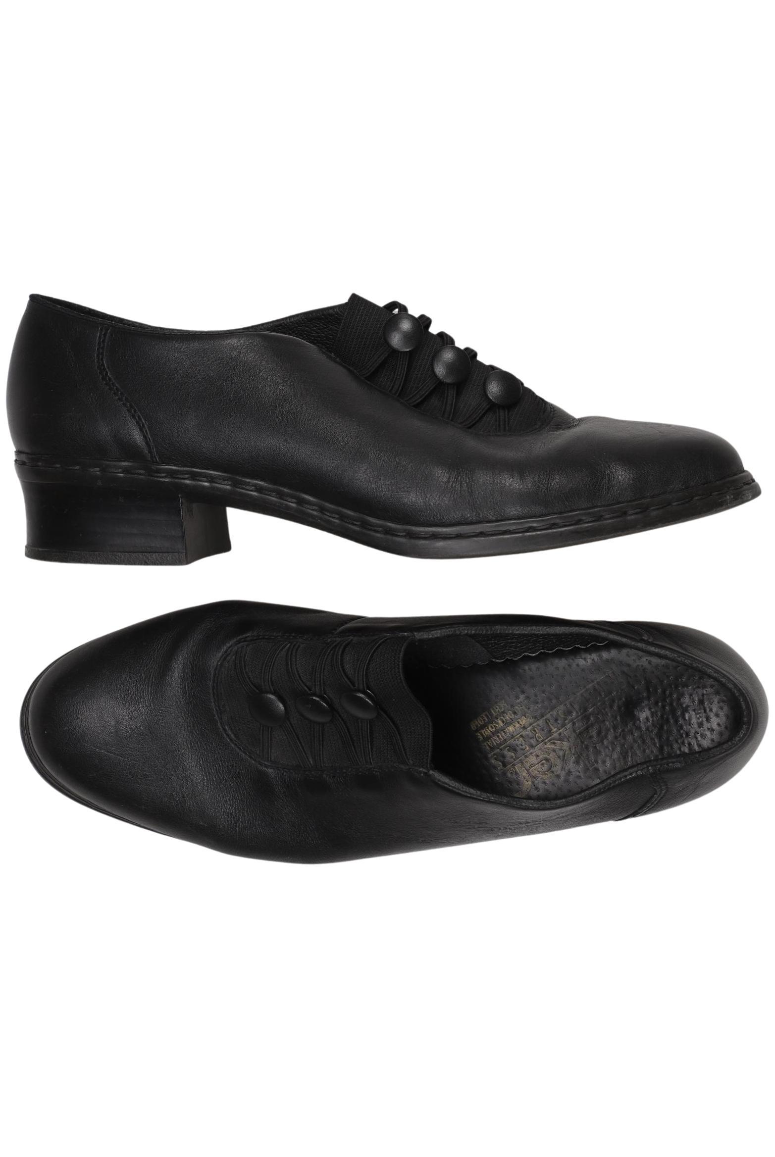 

Rieker Damen Halbschuh, schwarz, Gr. 6.5