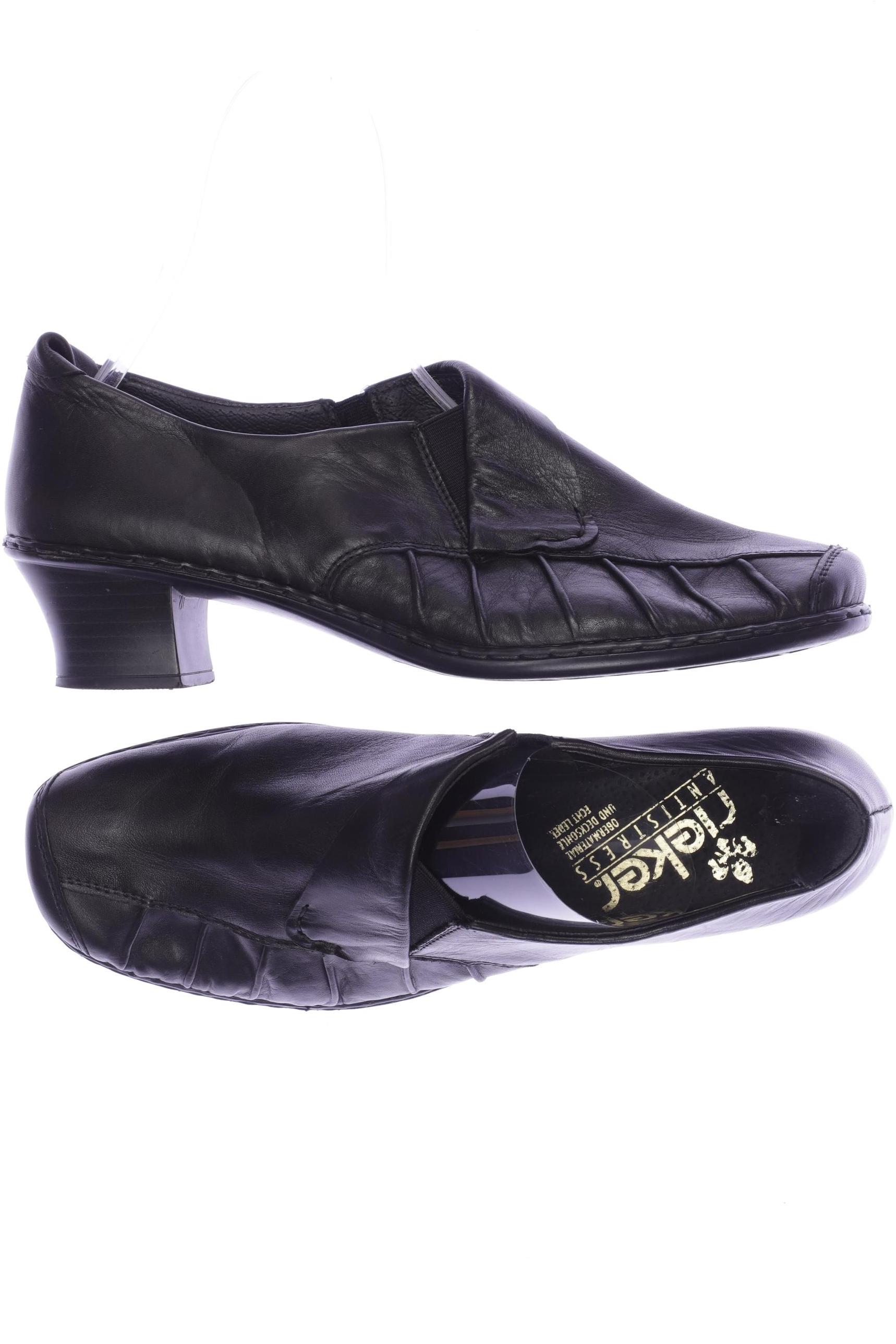 

Rieker Damen Halbschuh, schwarz, Gr. 41