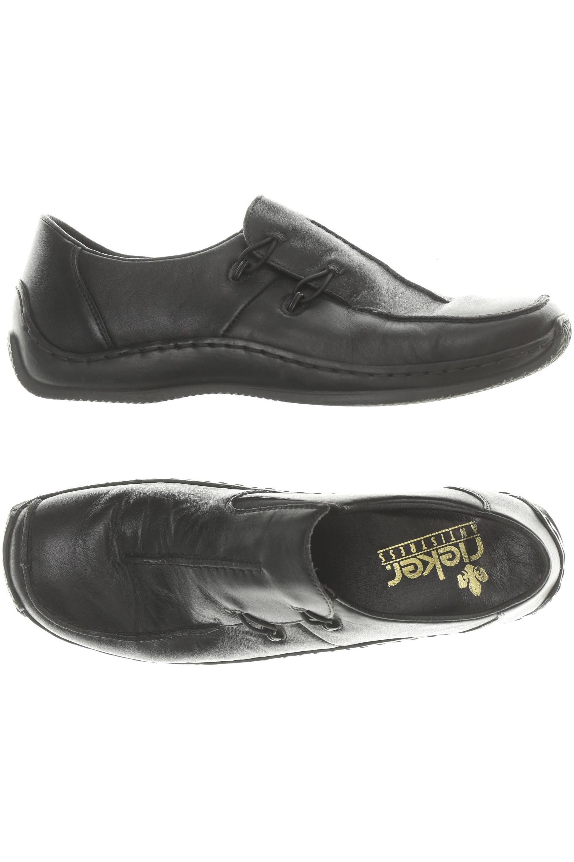 

Rieker Damen Halbschuh, schwarz, Gr. 42