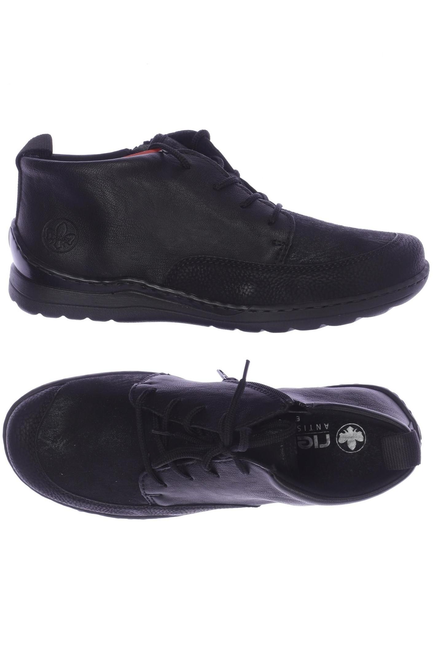 

Rieker Damen Halbschuh, schwarz, Gr. 38