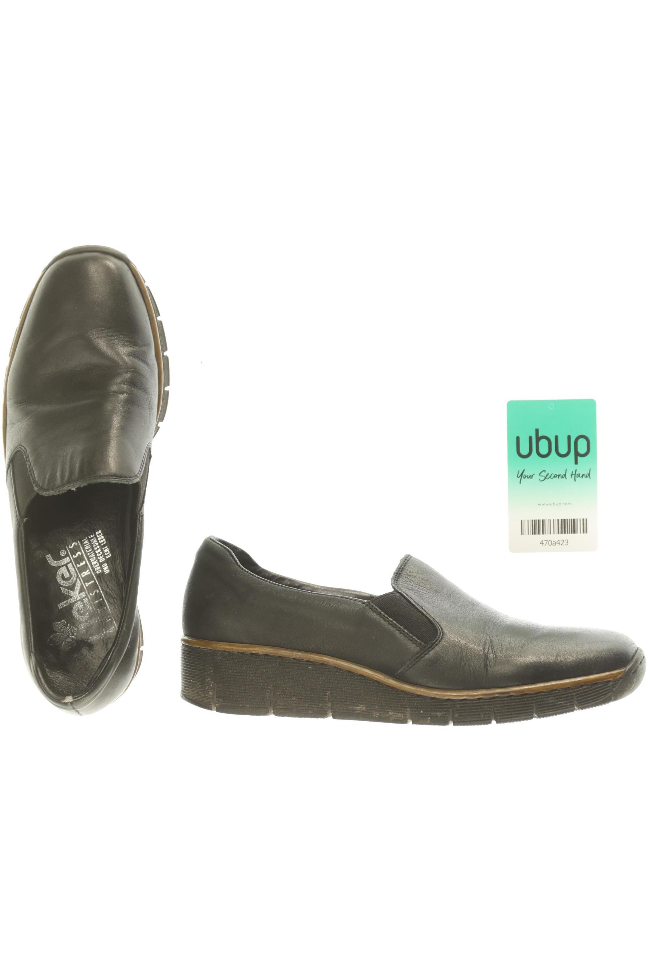 

Rieker Damen Halbschuh, schwarz, Gr. 37