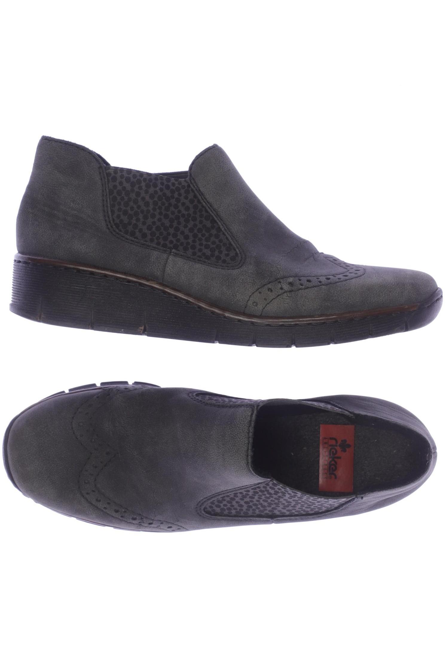 

Rieker Damen Halbschuh, grau, Gr. 38