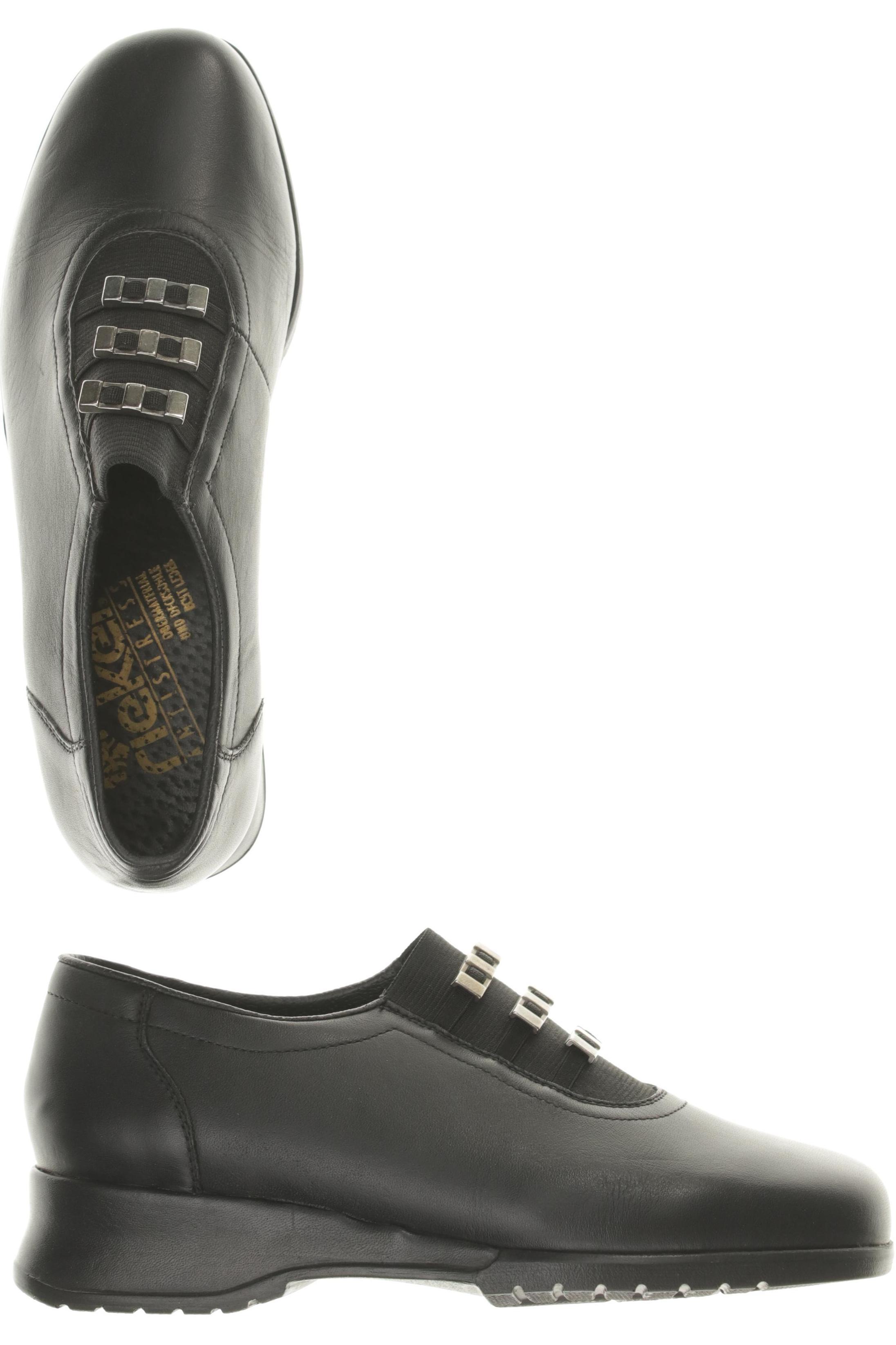 

Rieker Damen Halbschuh, schwarz, Gr. 36