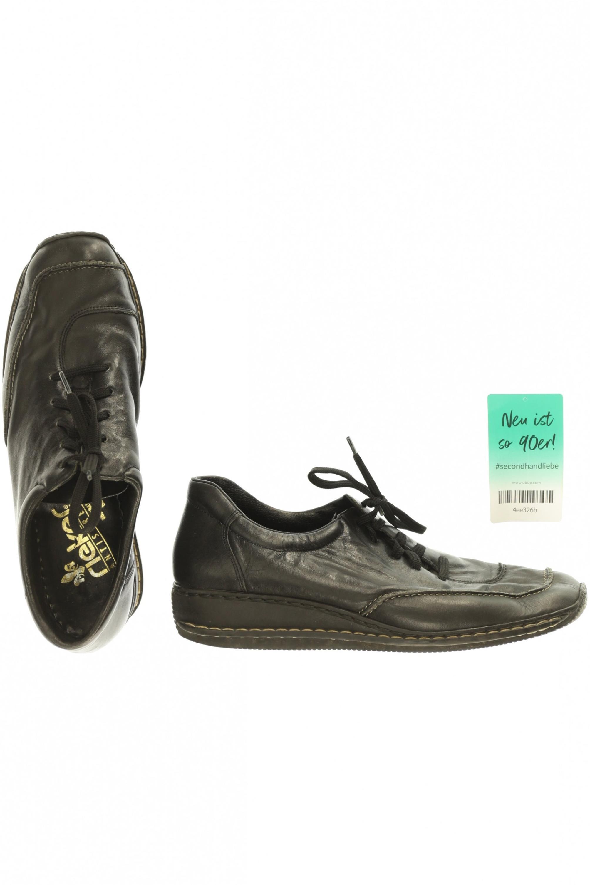 

Rieker Damen Halbschuh, schwarz, Gr. 39