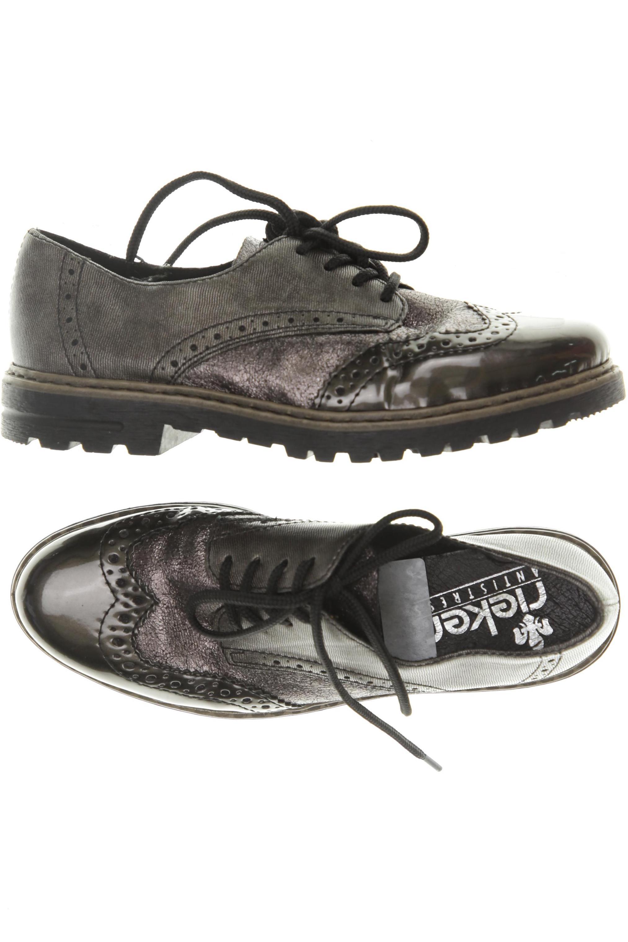 

Rieker Damen Halbschuh, grau, Gr. 36