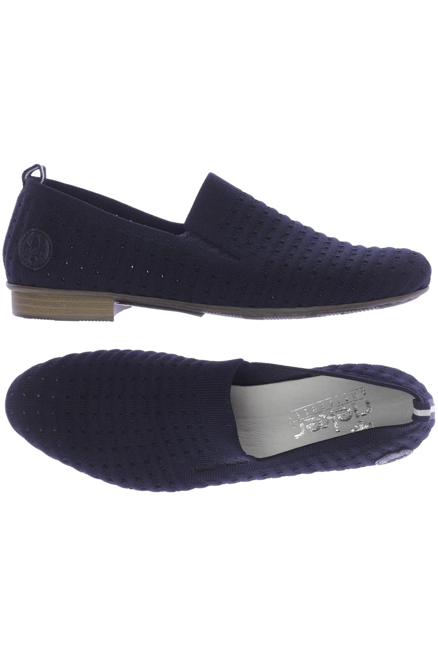 

Rieker Damen Halbschuh, marineblau, Gr. 40